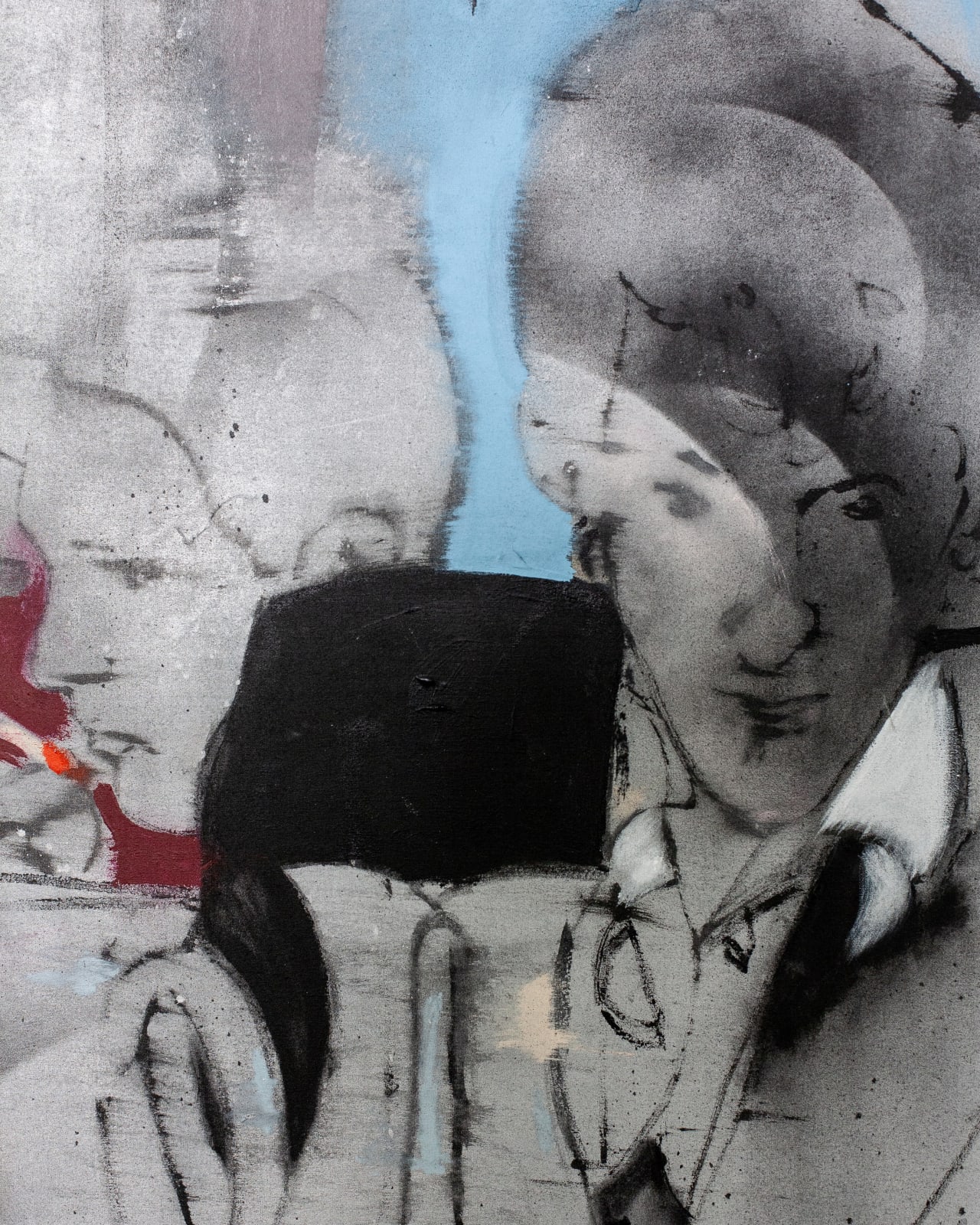 Peter Doyle, The Silver & Blue, 2025