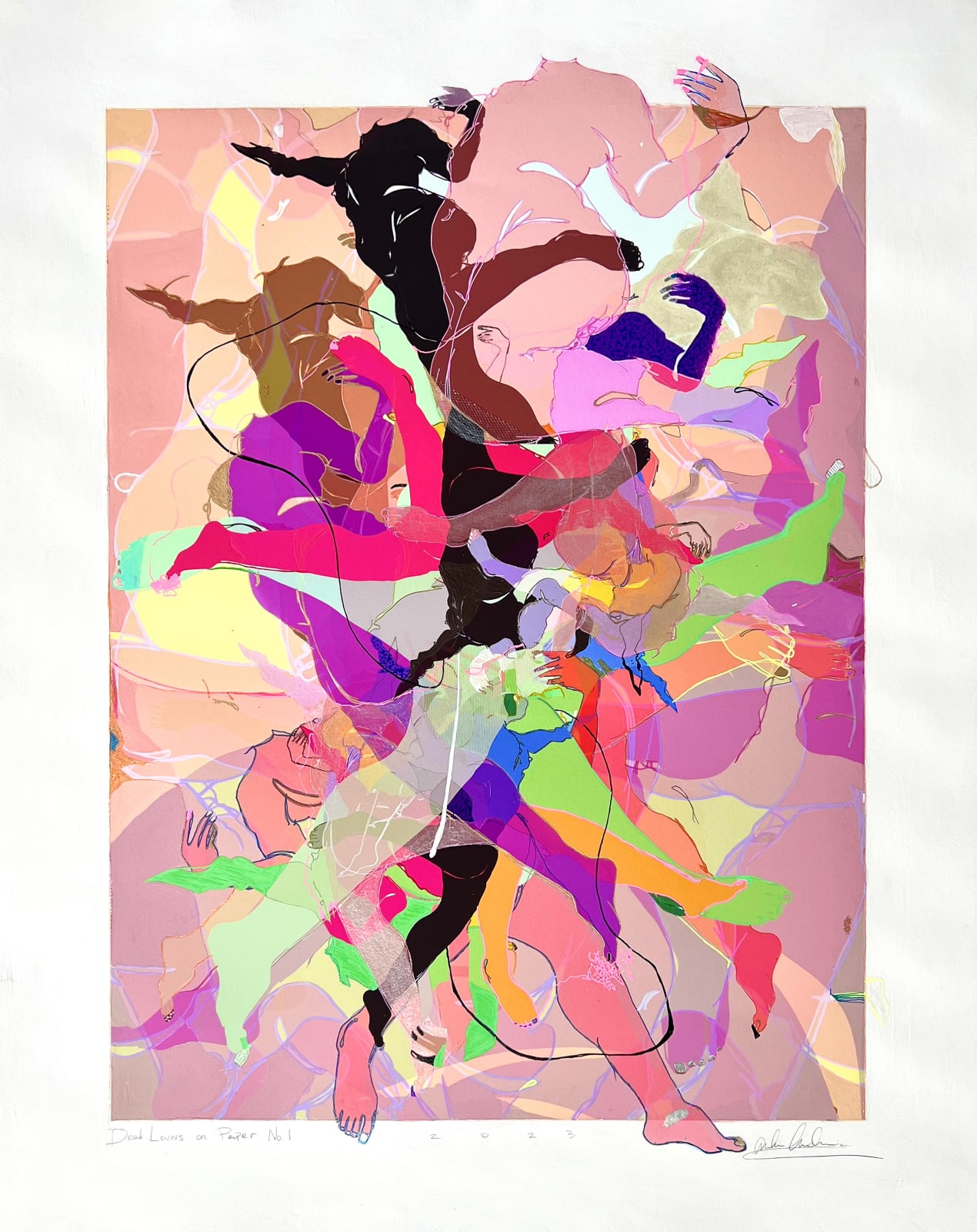 Mekia Machine, Dead Lovers on Paper No. 1, 2023