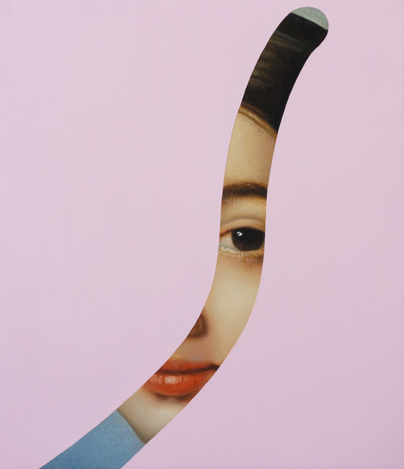 Lino Lago, Fake Abstract (Ingres), 2021