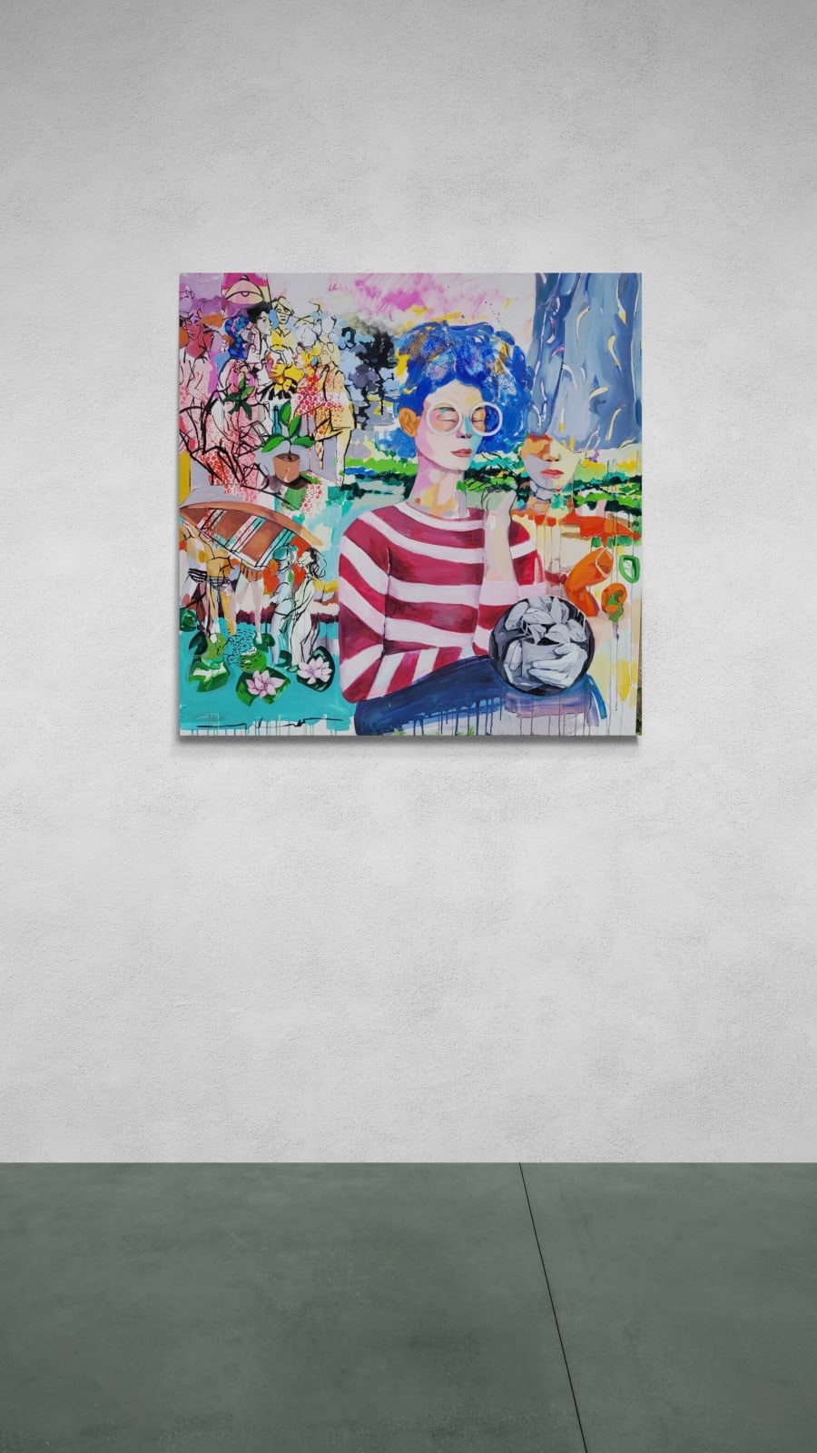 Golnaz Afraz, Burnt Identity, 2024