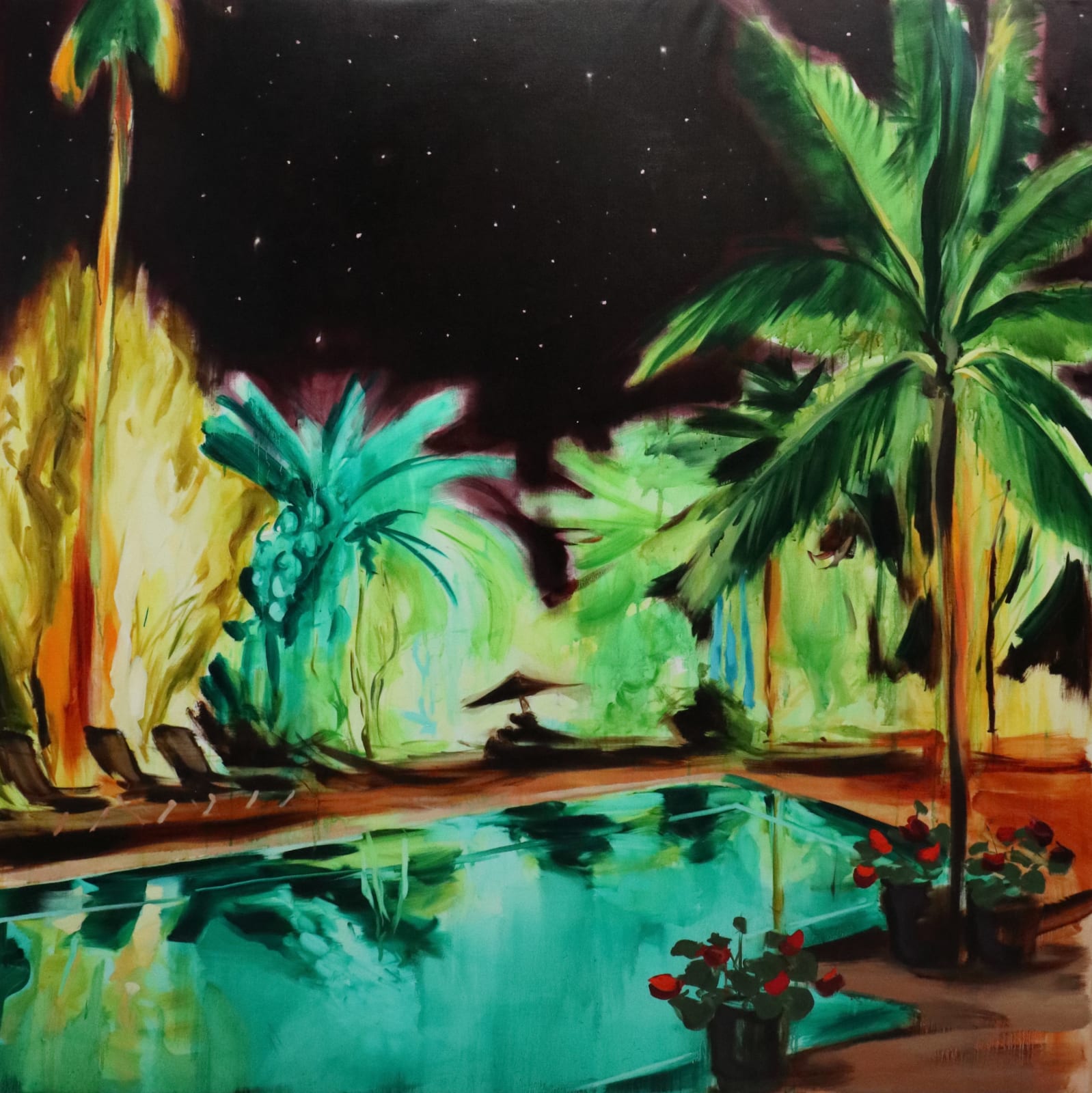 Eugenia Cuellar, August Night, 2021