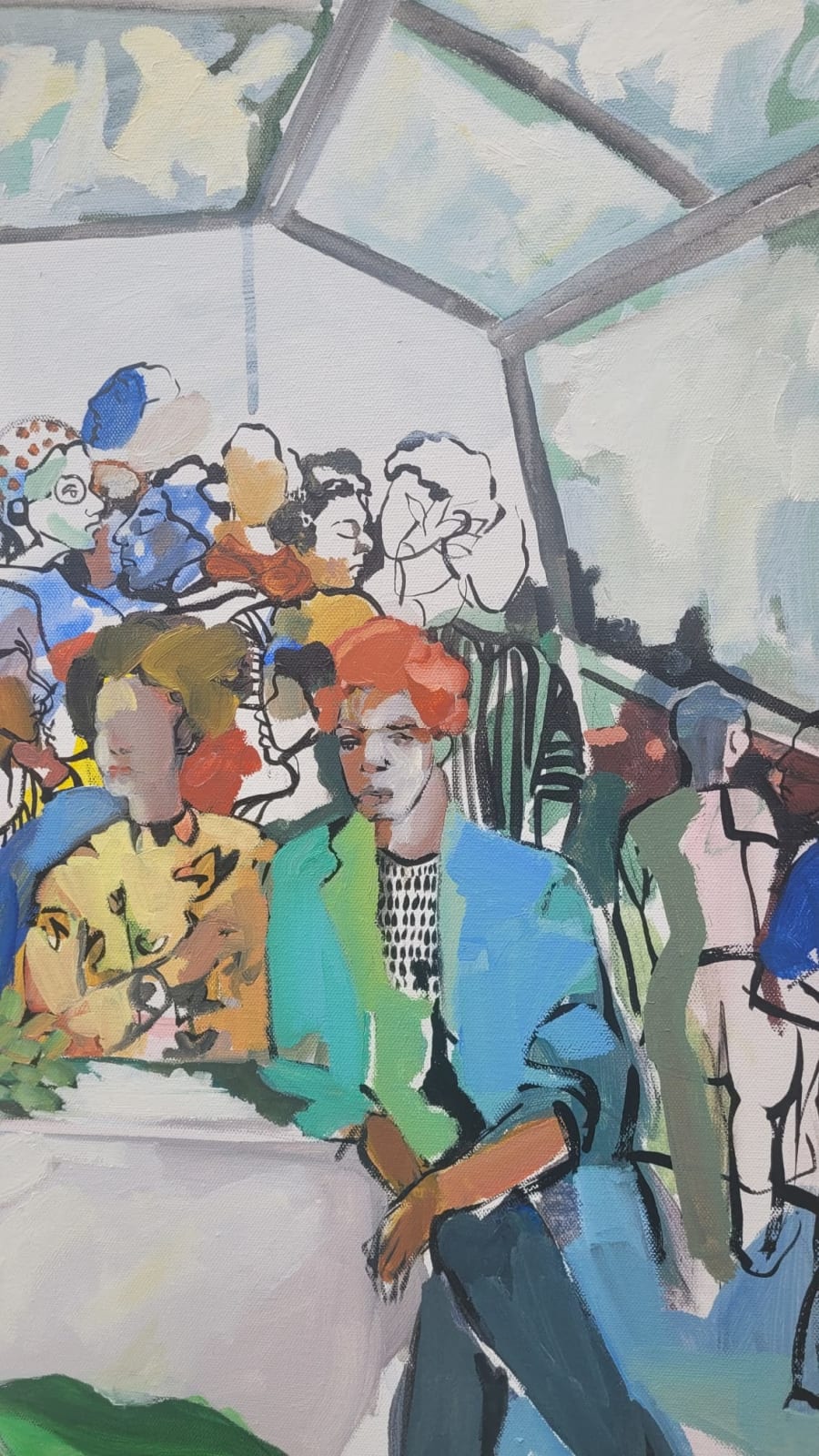 Golnaz Afraz, Last Dinner, 2024