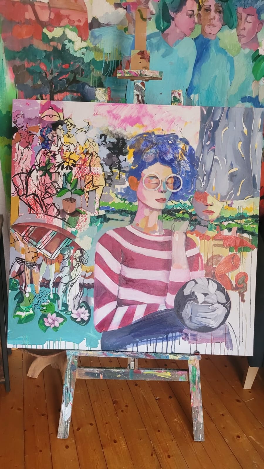 Golnaz Afraz, Burnt Identity, 2024