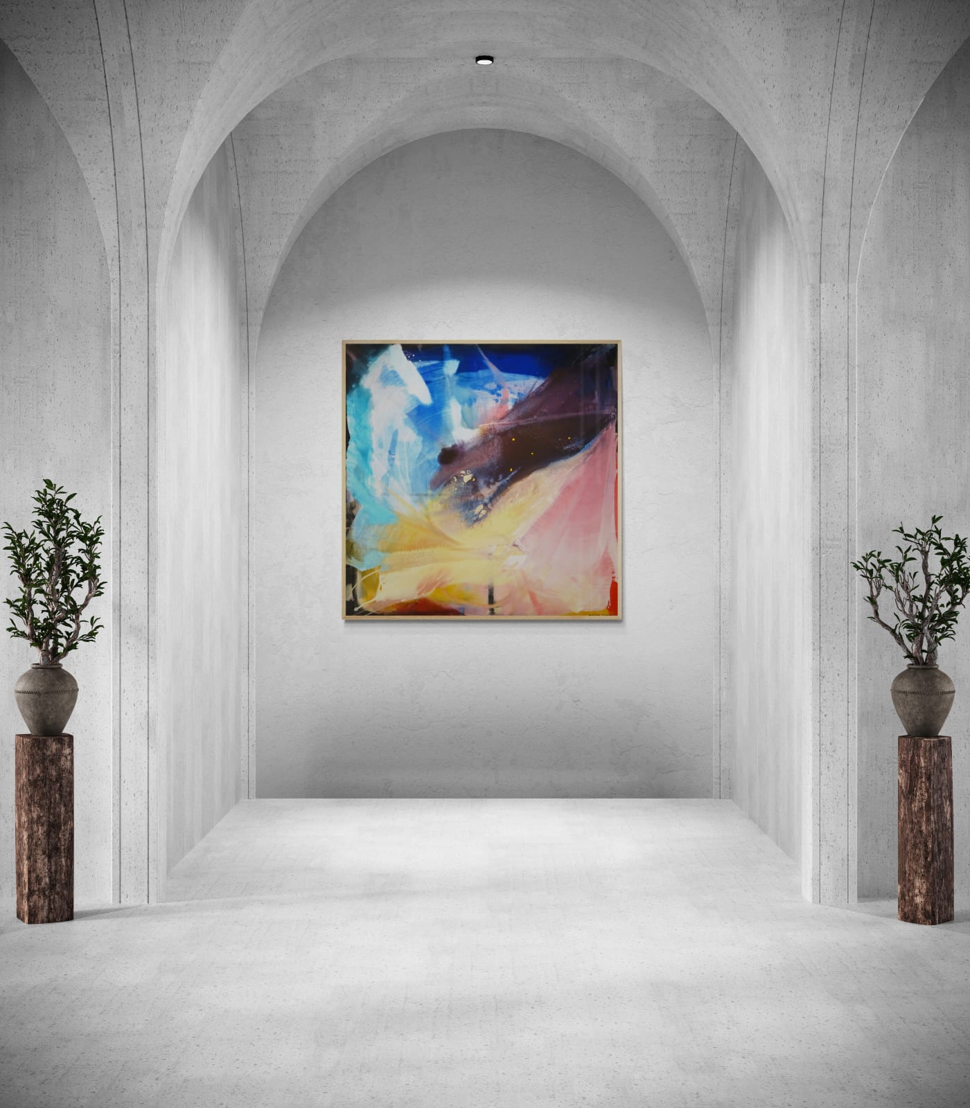 Marina Olympios, Heart Cell Cymatics… Or geometric patterns created in heart cells when applying various sounds , 2021