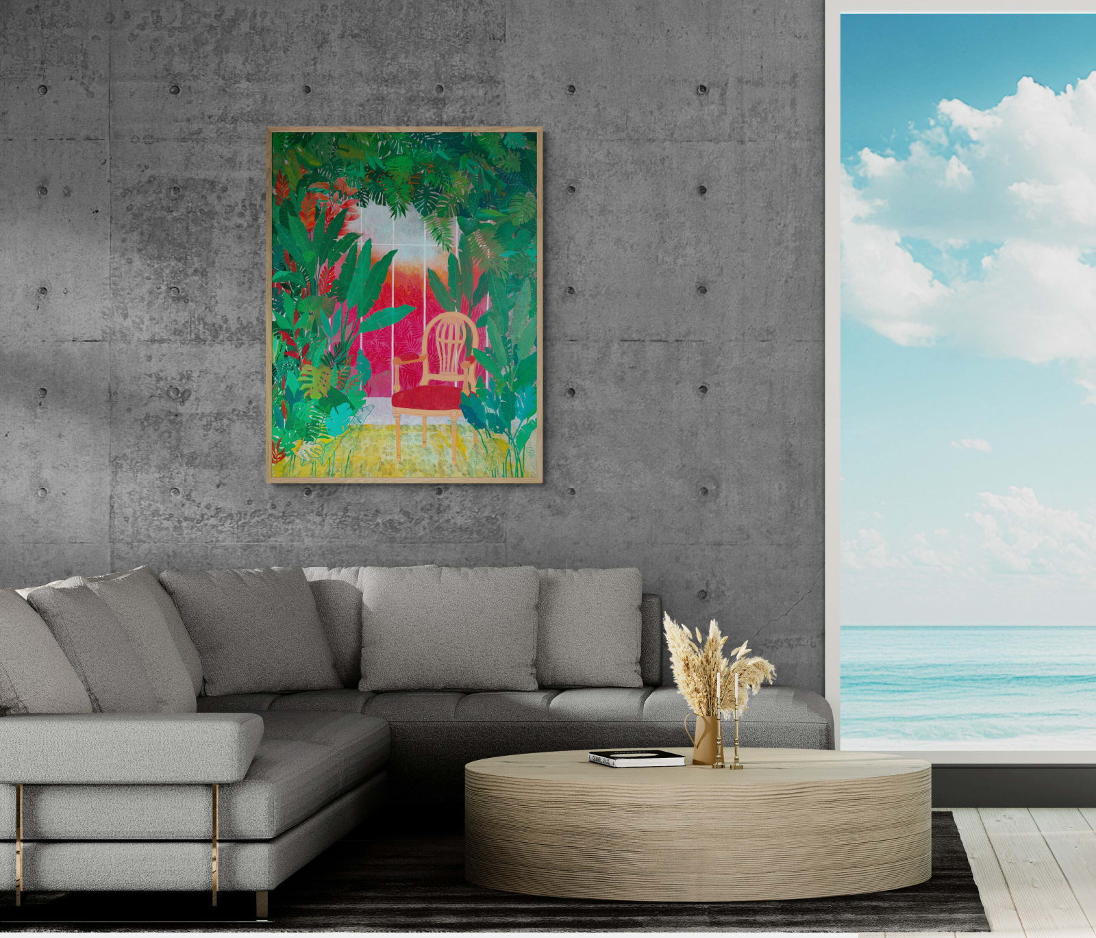 Cécile Duchêne Malissin, Veranda IV, 2021