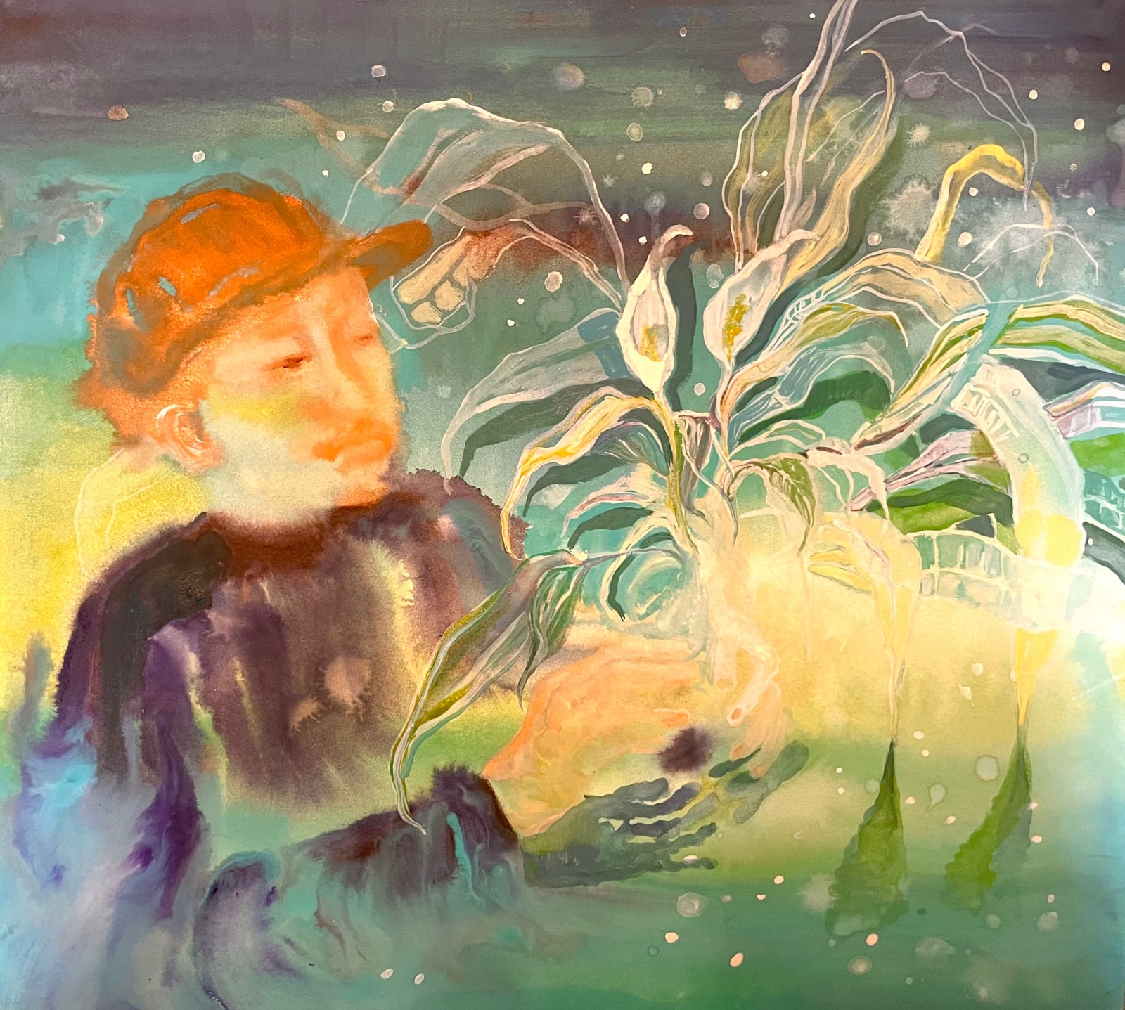 Jione Choi, Kara Flower on the river, 2022