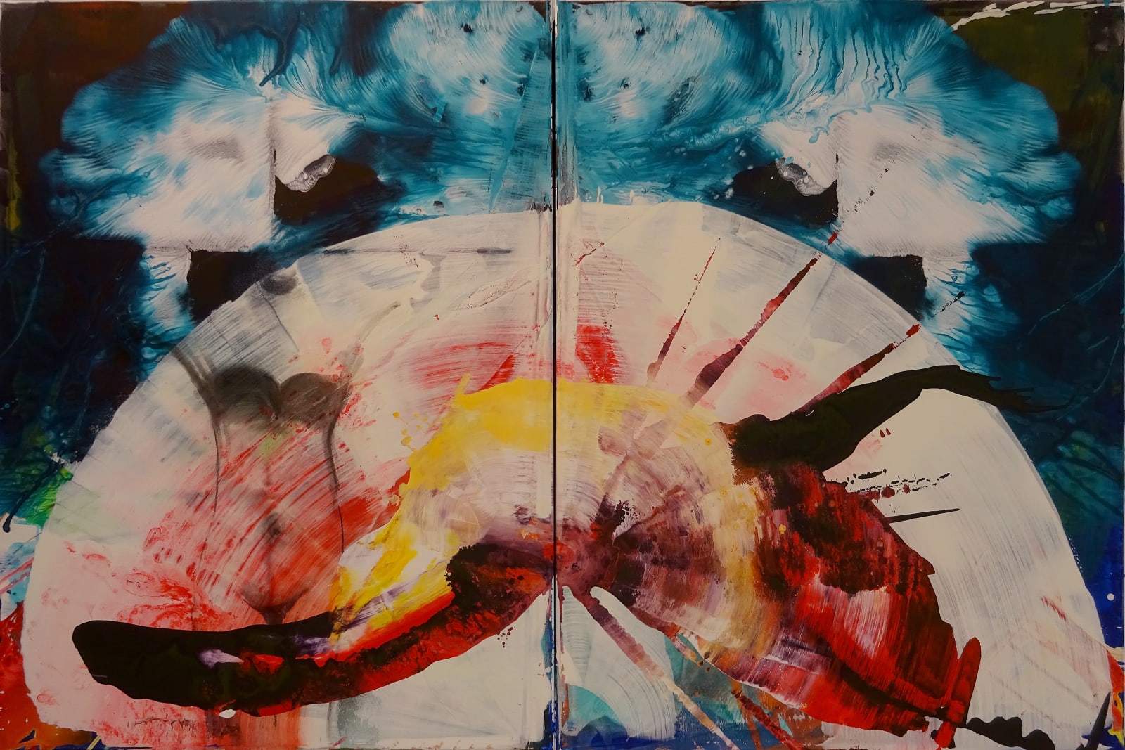 Marina Olympios, Woman as Inclusion in an Ammonite, 2021