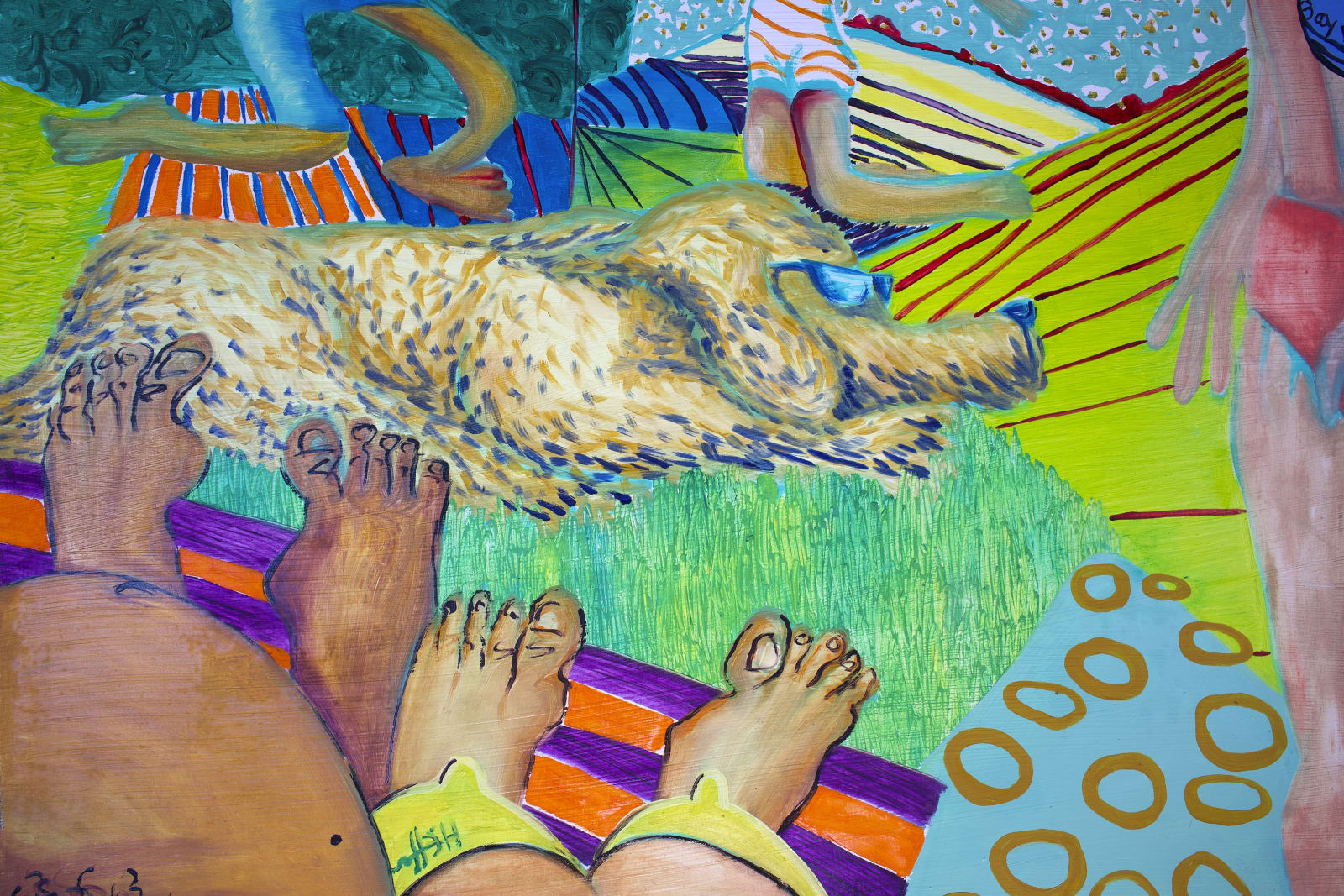 Hanna Effen, My house at the Starnberger Lake, 2020