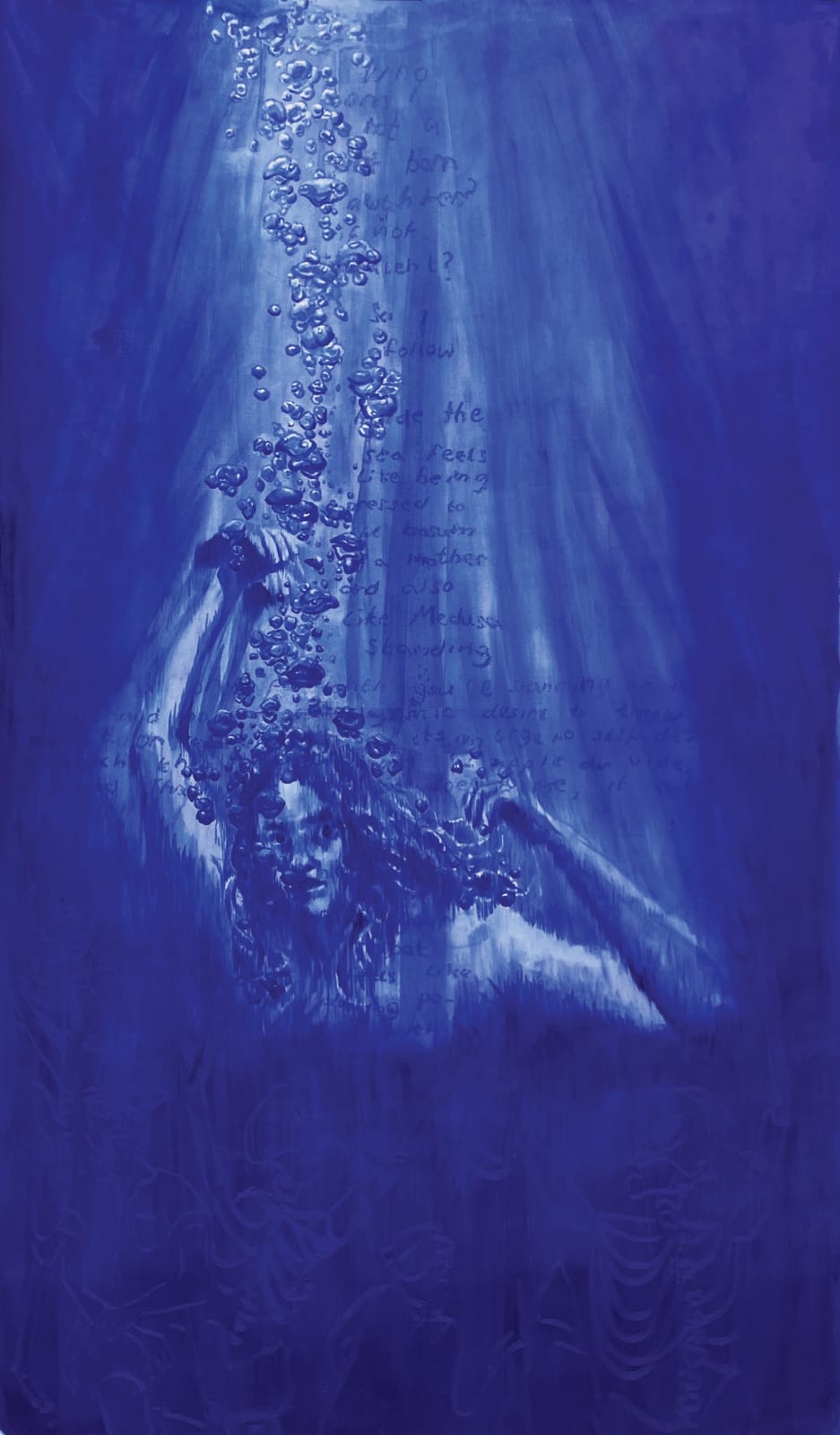 Zoë Wilkinson, A Sleep Full of Dreams of Ultramarine Blue, 2025