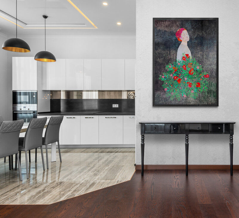 Cécile Duchêne Malissin, L'Infante aux grenades, 2022