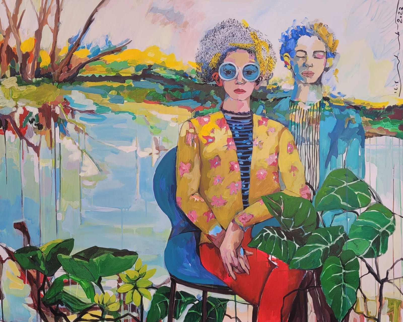 Golnaz Afraz, Before Him, 2024