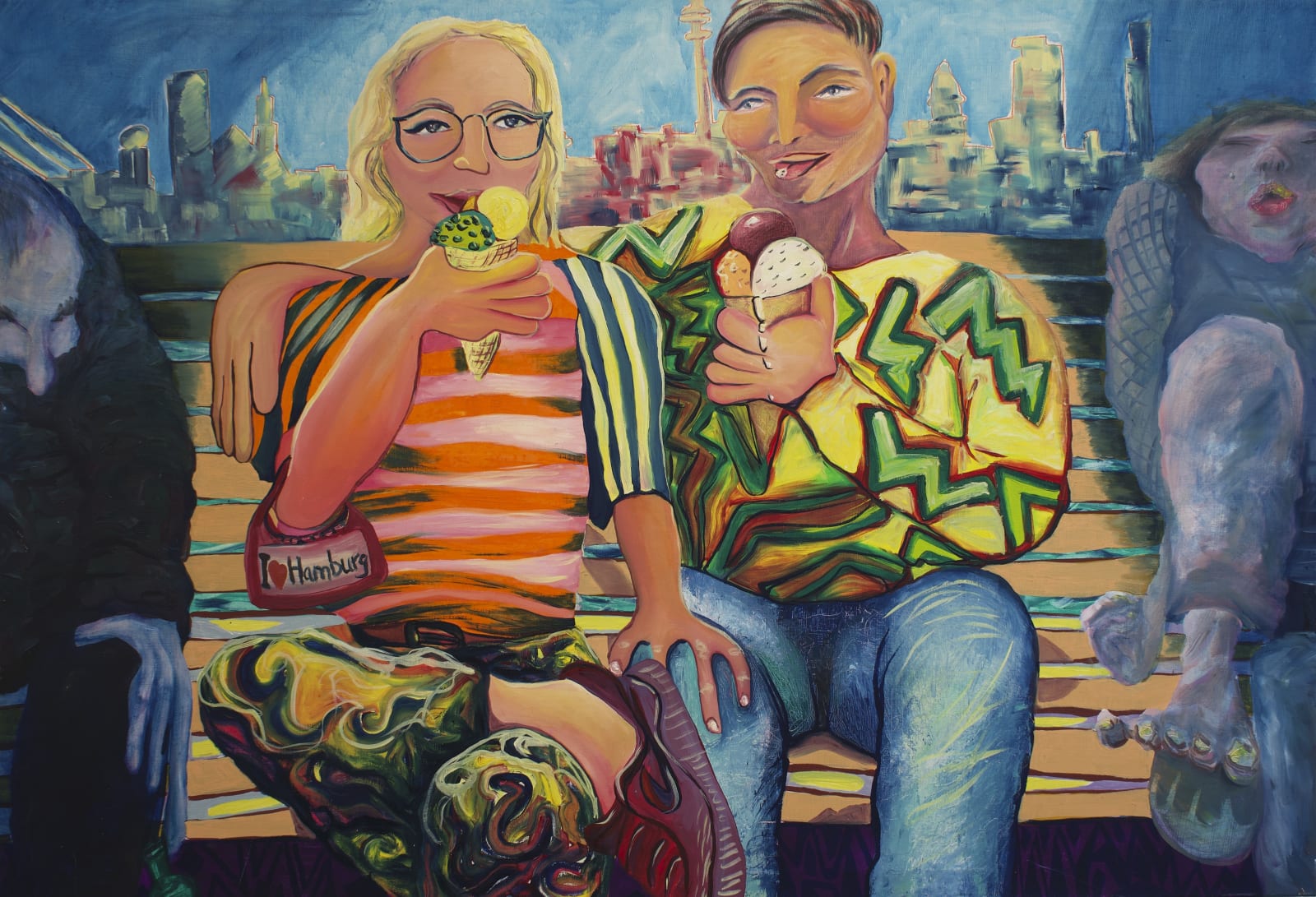 Hanna Effen, Ice-cream on a Sunday afternoon, 2020