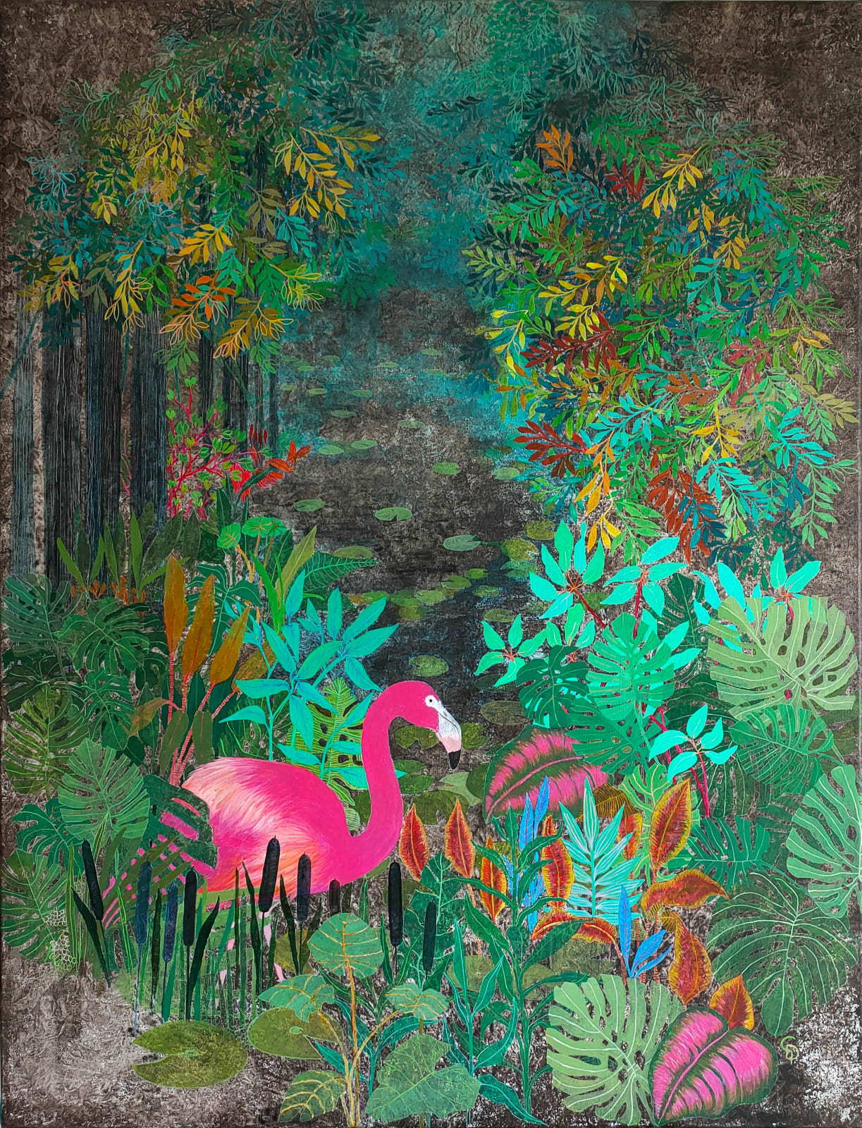 Cécile Duchêne Malissin, Nympheas , 2023