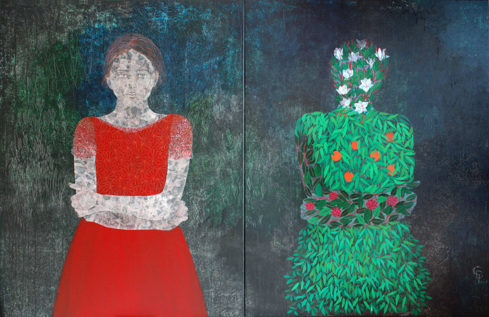 Cécile Duchêne Malissin, Reflexion XI, 2019