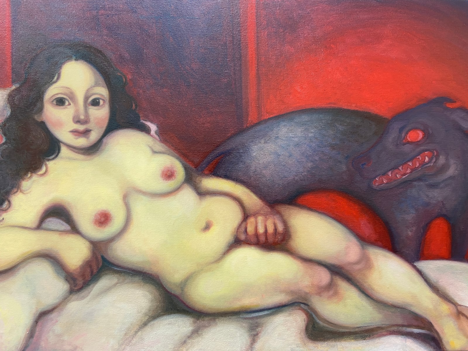 Nadia Da Silva, In Death's Bed, 2025