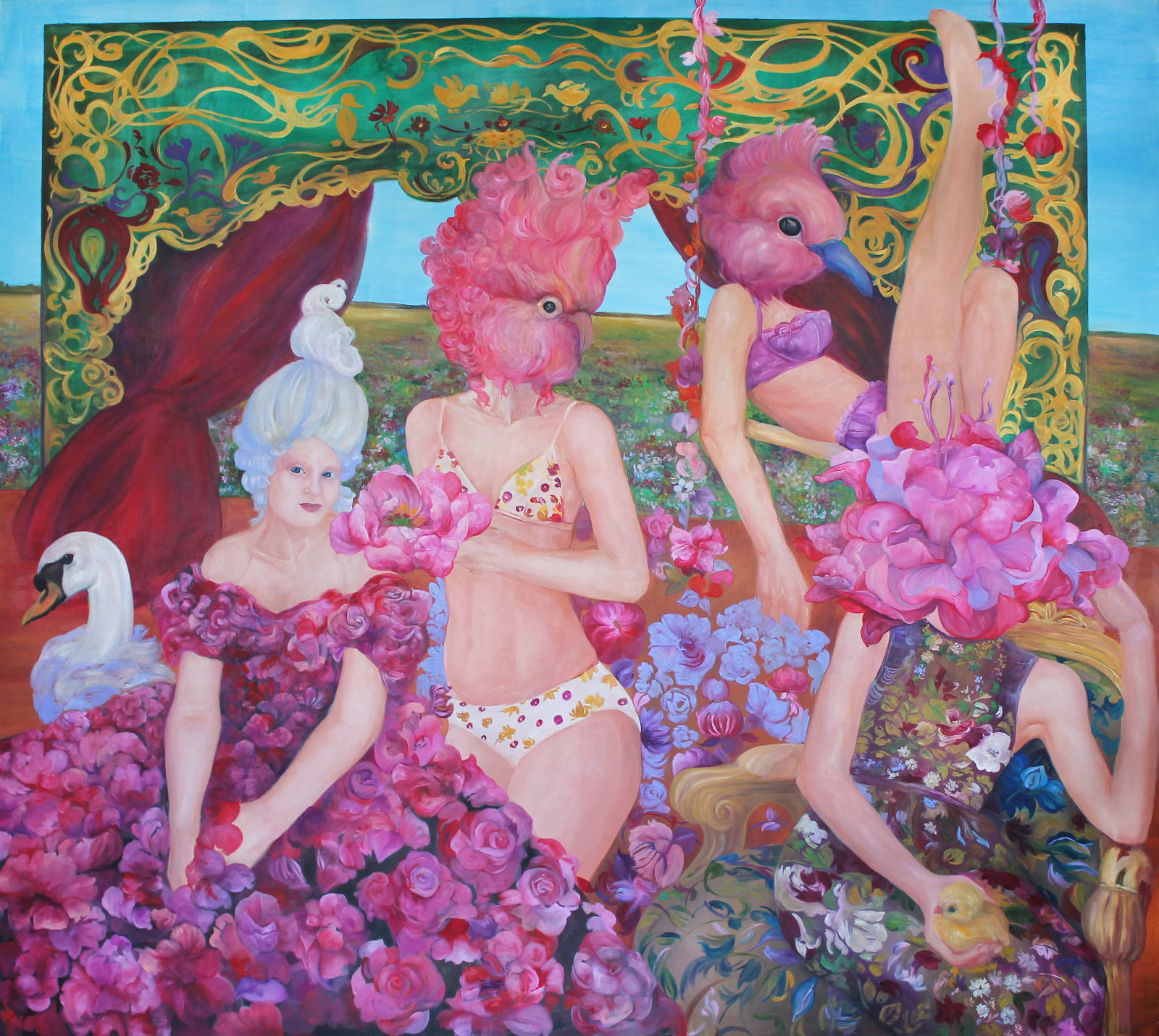 Dimitra Bouritsa, Comedie de fleurs, 2019