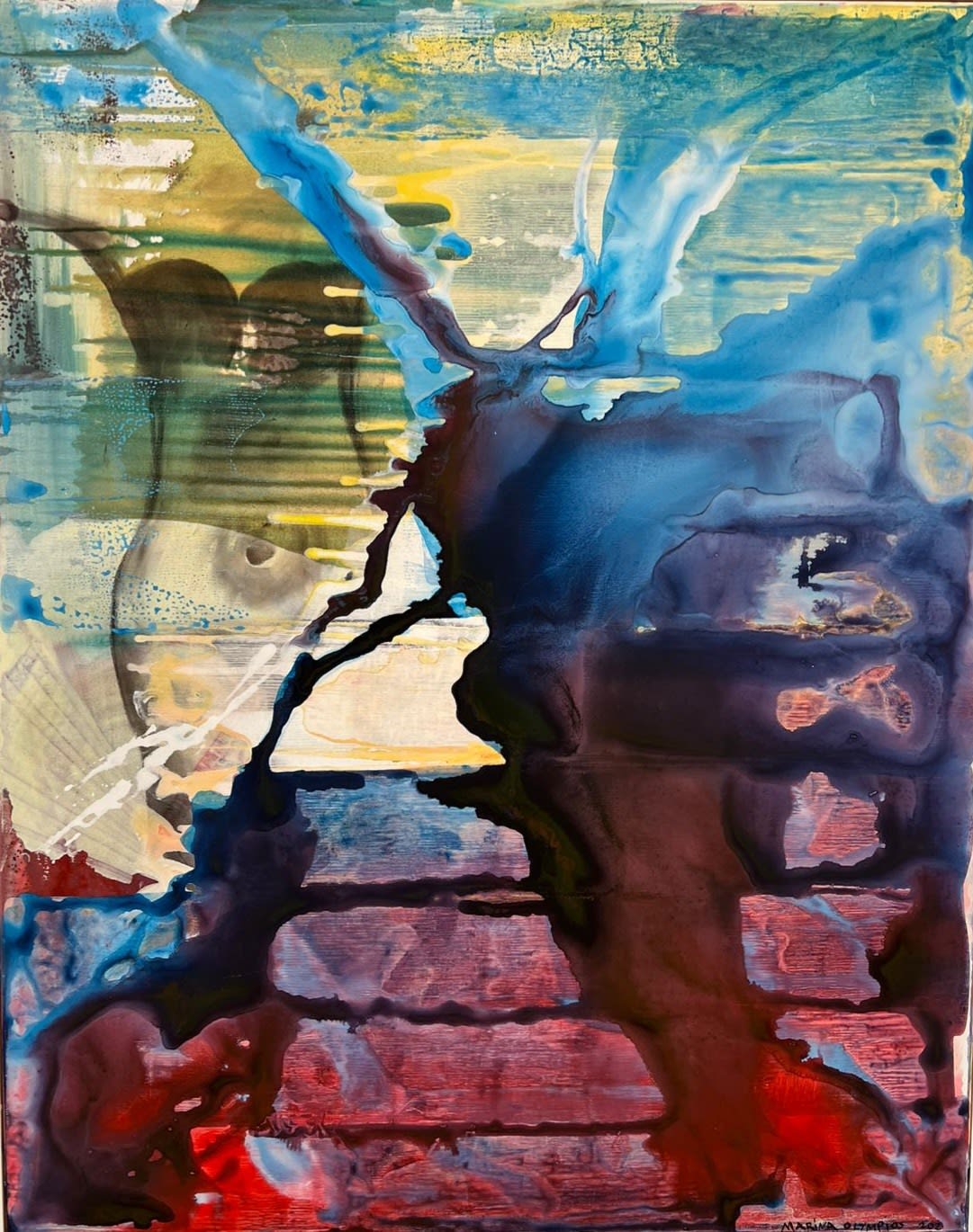 Marina Olympios, Here is the heaven of the trees: angels will come