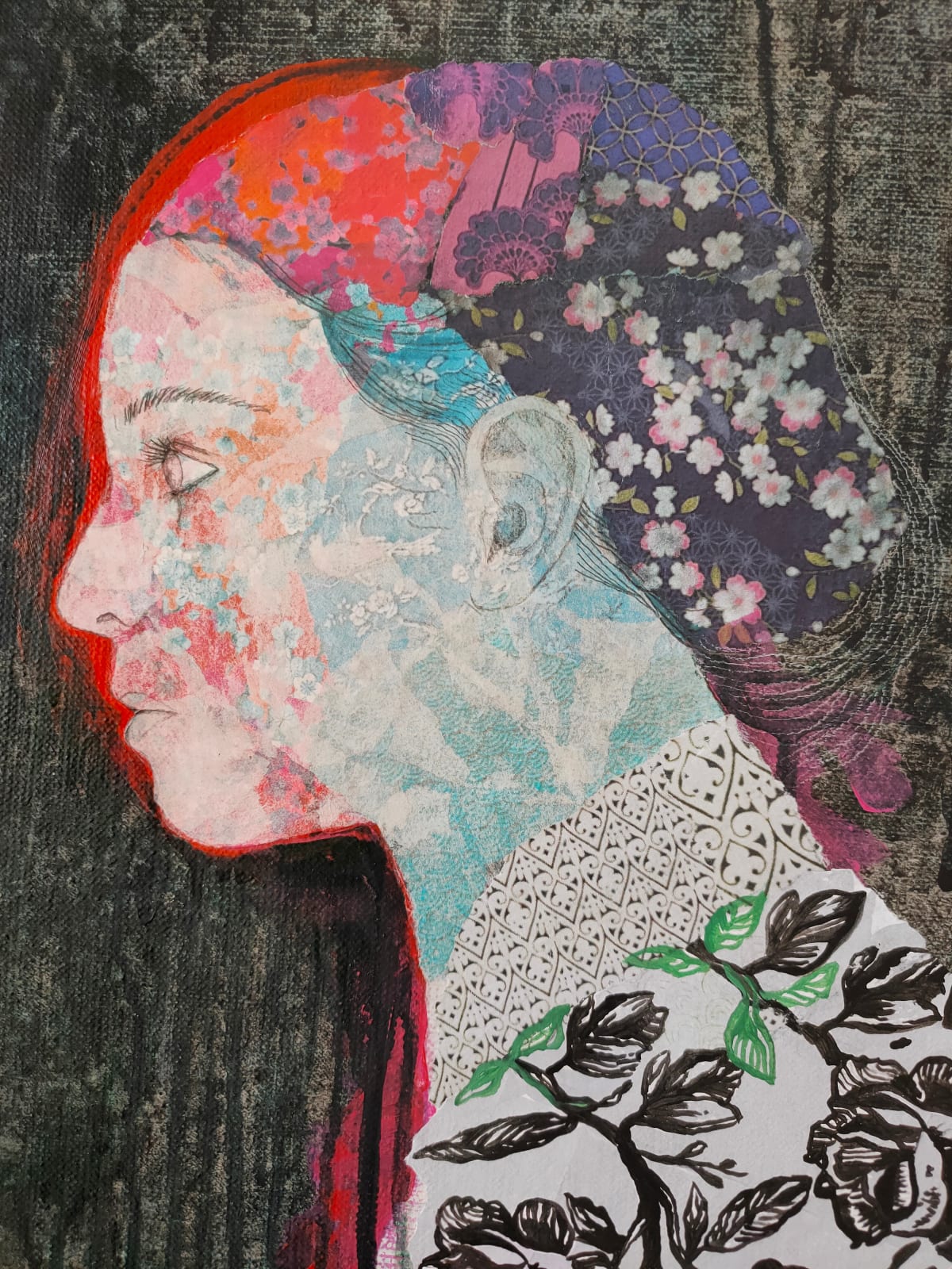 Cécile Duchêne Malissin, Fragile souvenir XIV, 2024