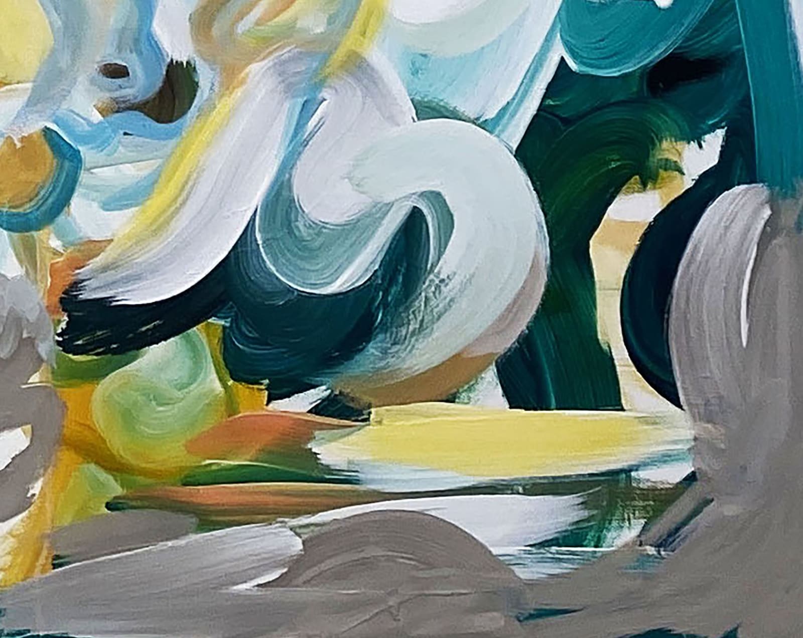 K Blick, The Yellow Scent II / Prometheus Stole the Fire from Zeus and gave it to Animals and not Humans, 2021