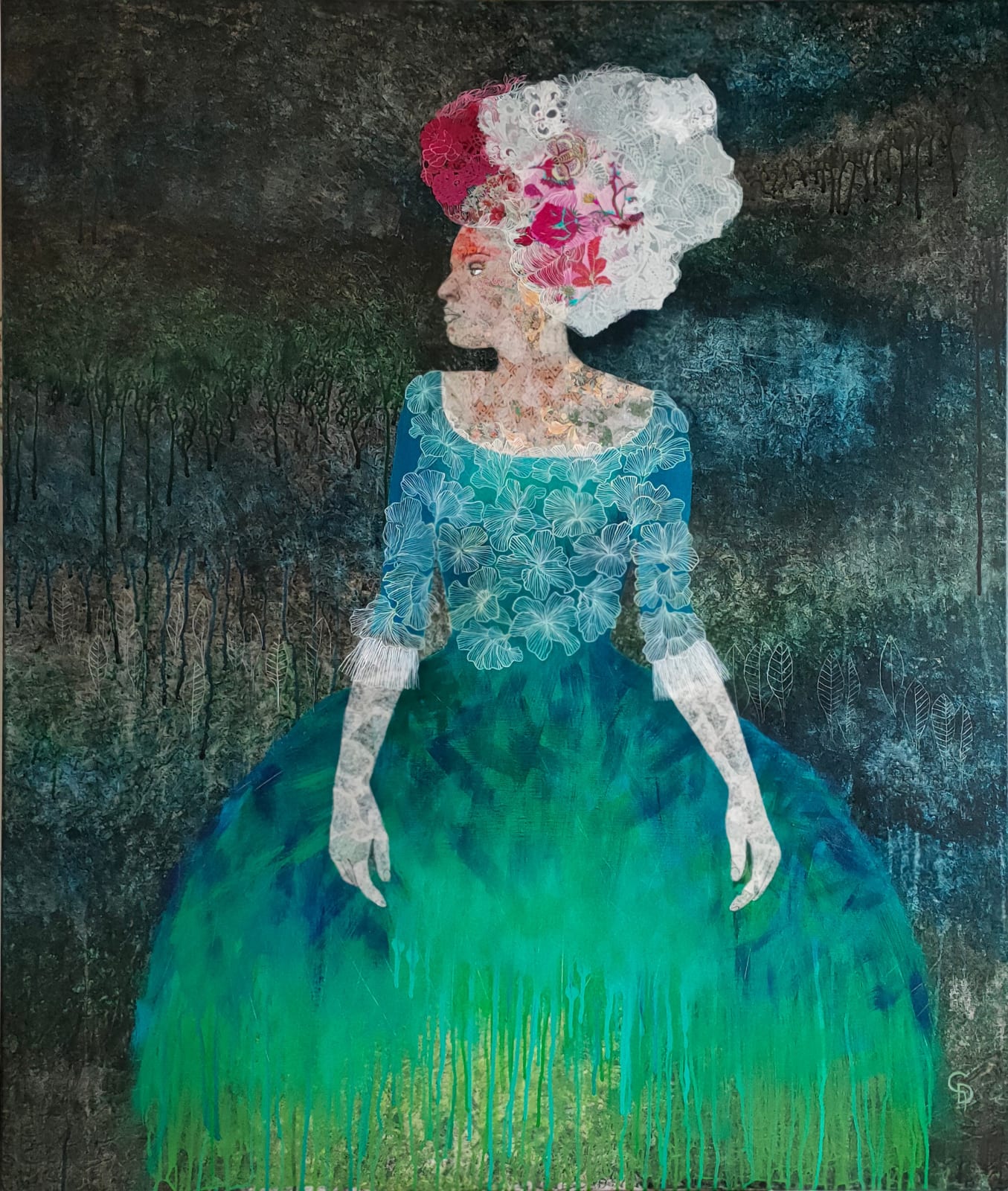 Cécile Duchêne Malissin, Versailles III , 2023