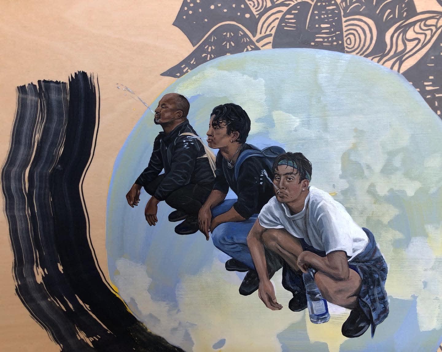 Mia Takemoto, Sea of Clouds (Roots & Routes series), 2022