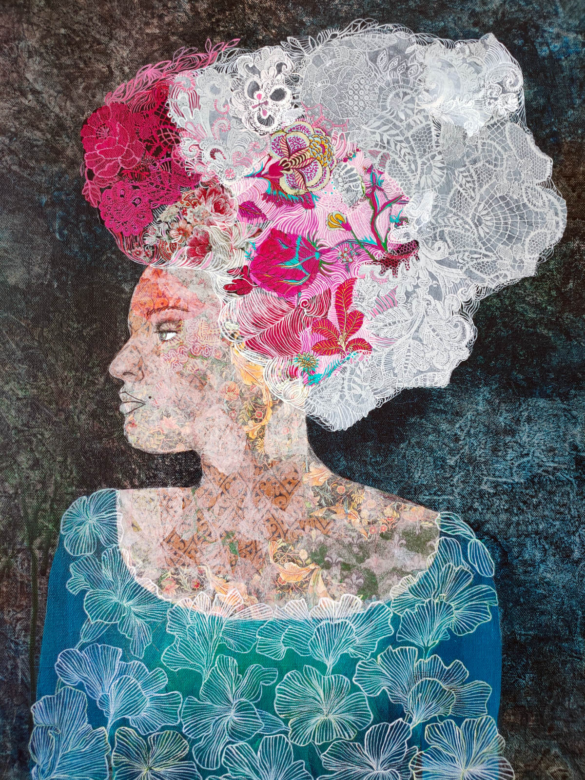 Cécile Duchêne Malissin, Versailles III , 2023