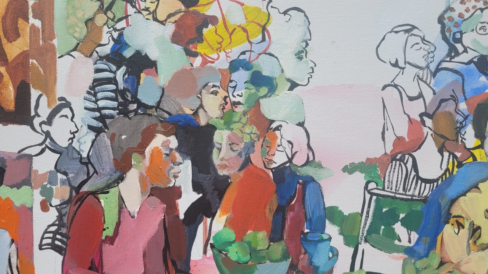 Golnaz Afraz, Last Dinner, 2024