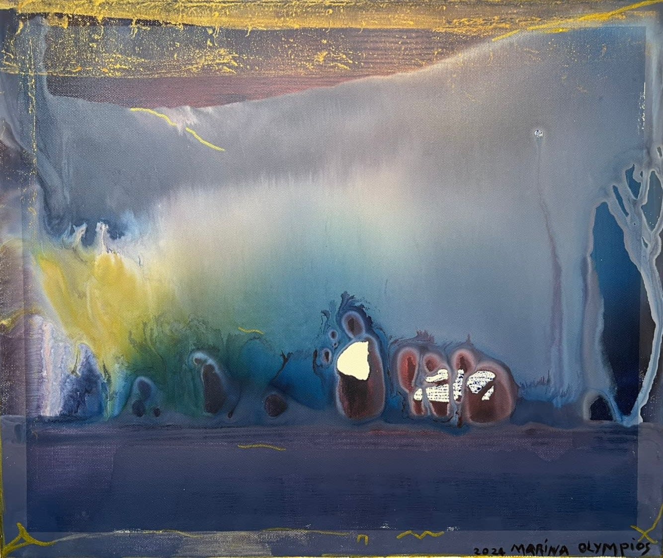 Marina Olympios, The Christmas Pilgrimage, 2024