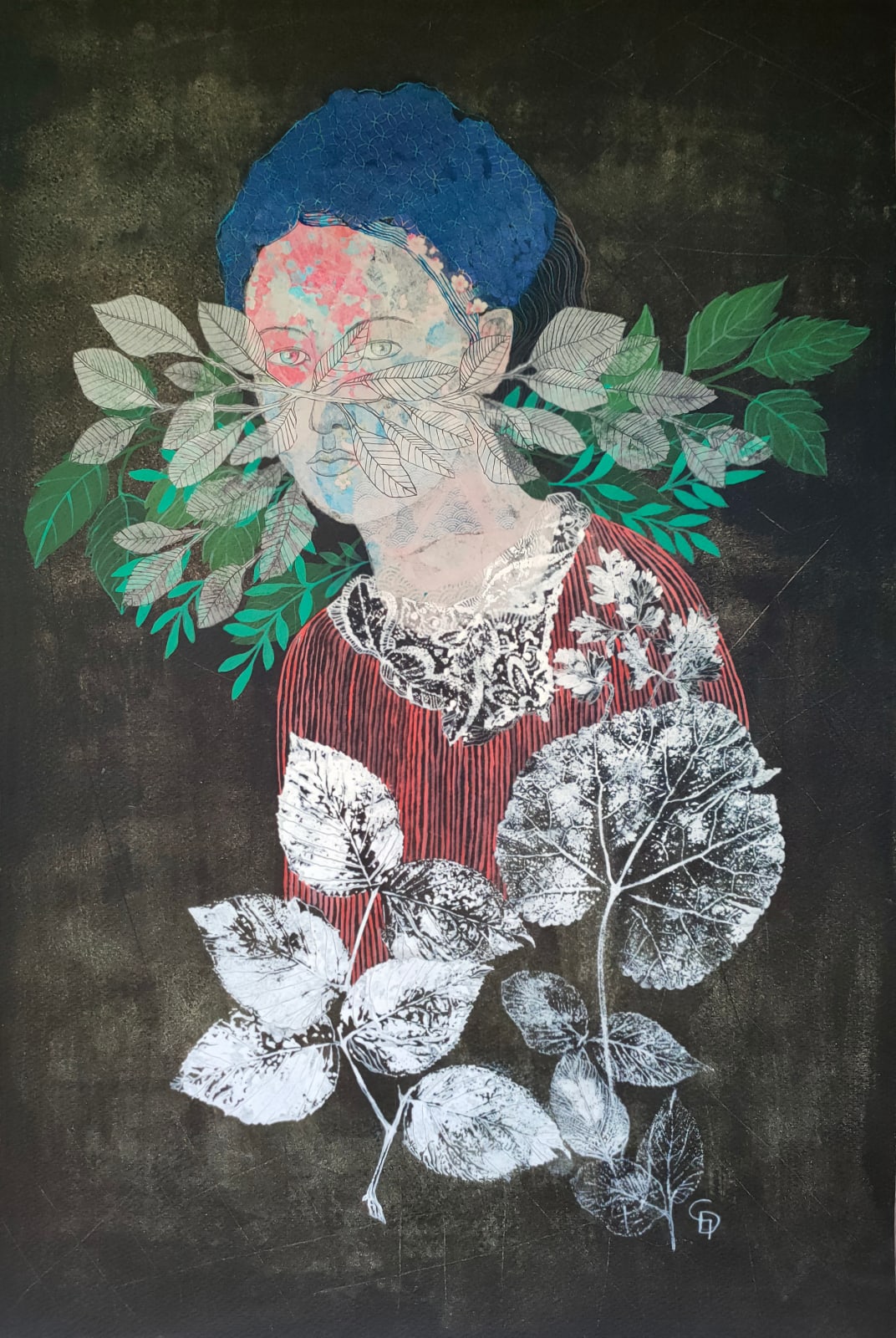 Cécile Duchêne Malissin, Dans mes pensées / In my thoughts, 2024