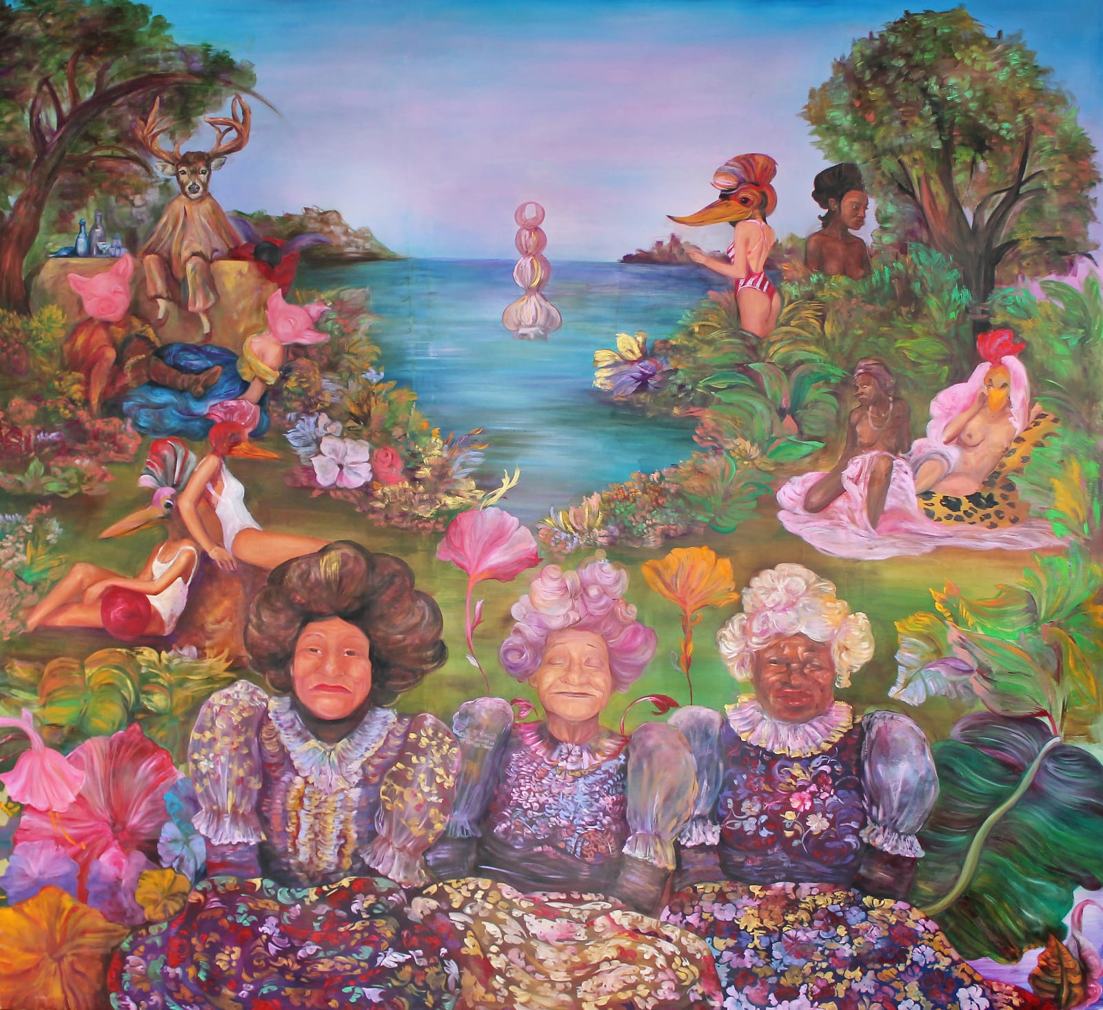 Dimitra Bouritsa, Tetin tout blanc, 2019