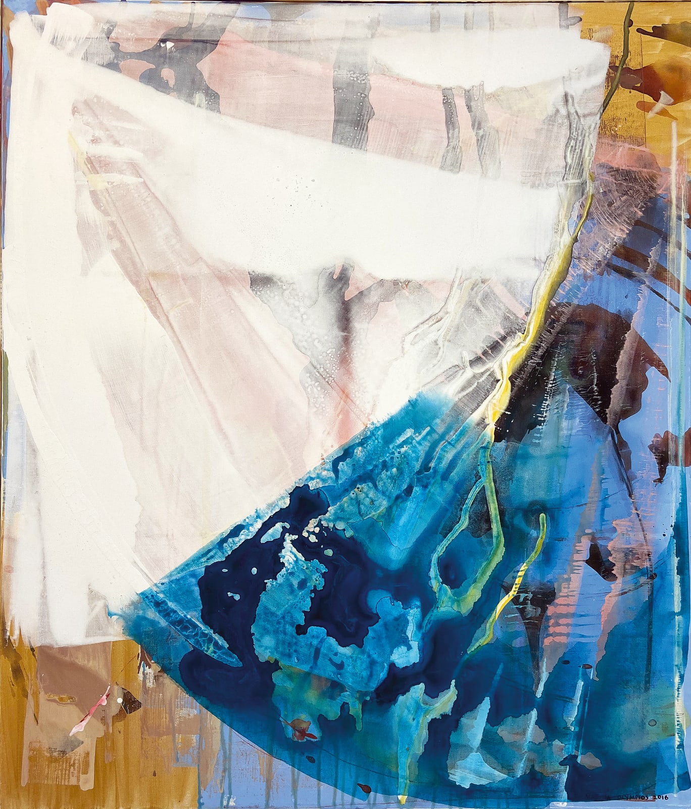 Marina Olympios, CuSO4 5H2O - Chalcanthite is her name, 2016