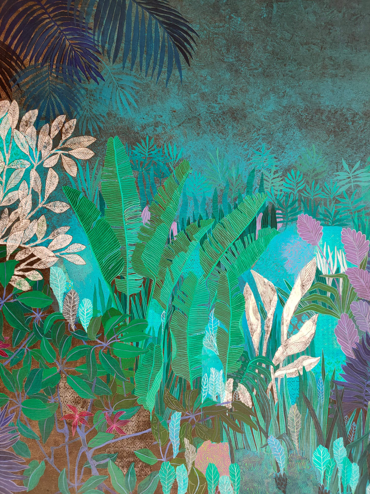 Cécile Duchêne Malissin, L'heure bleue V , 2025