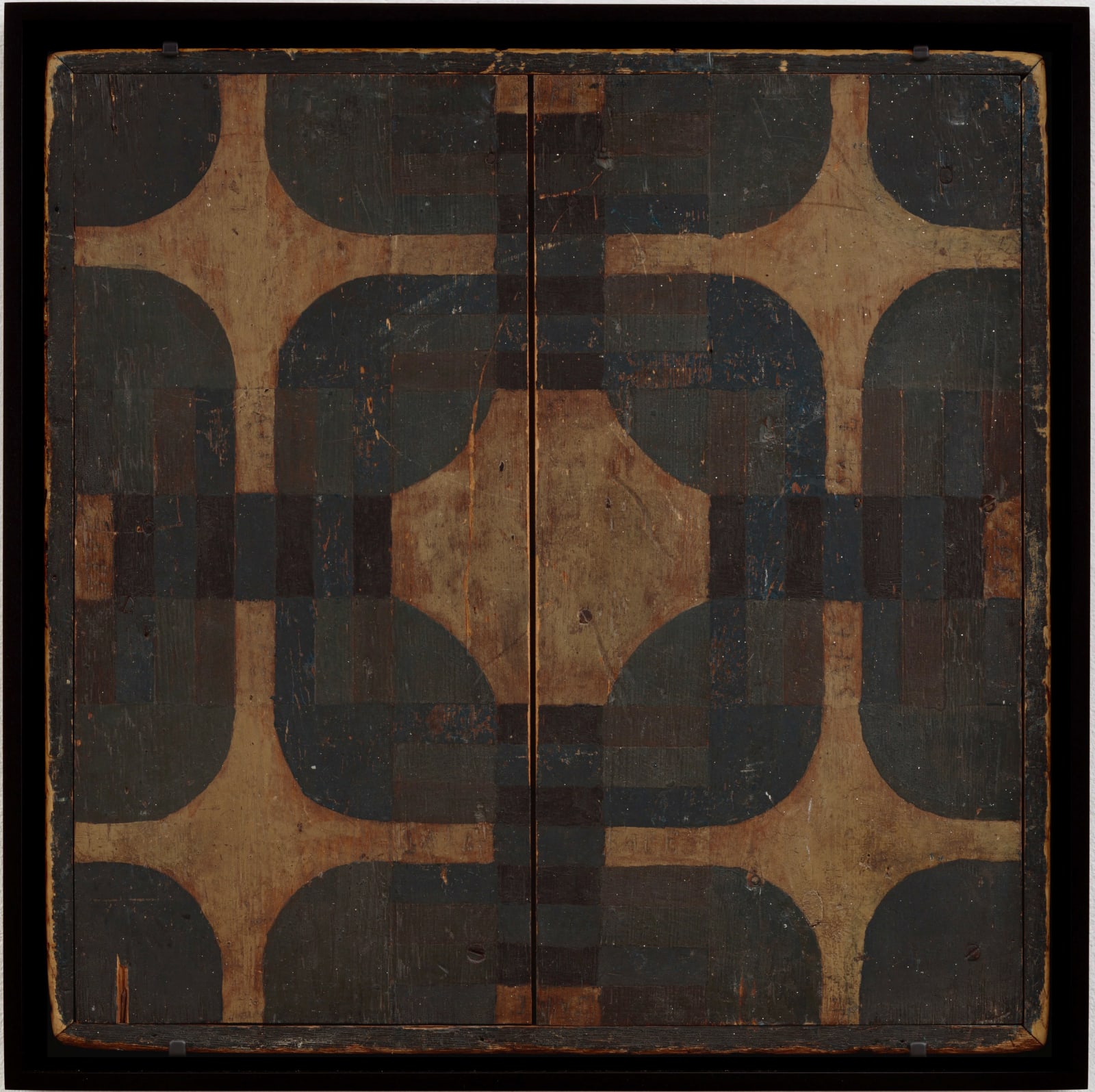 American Unidentified, Parcheesi Game Board, c. late 19th - early 20th century
