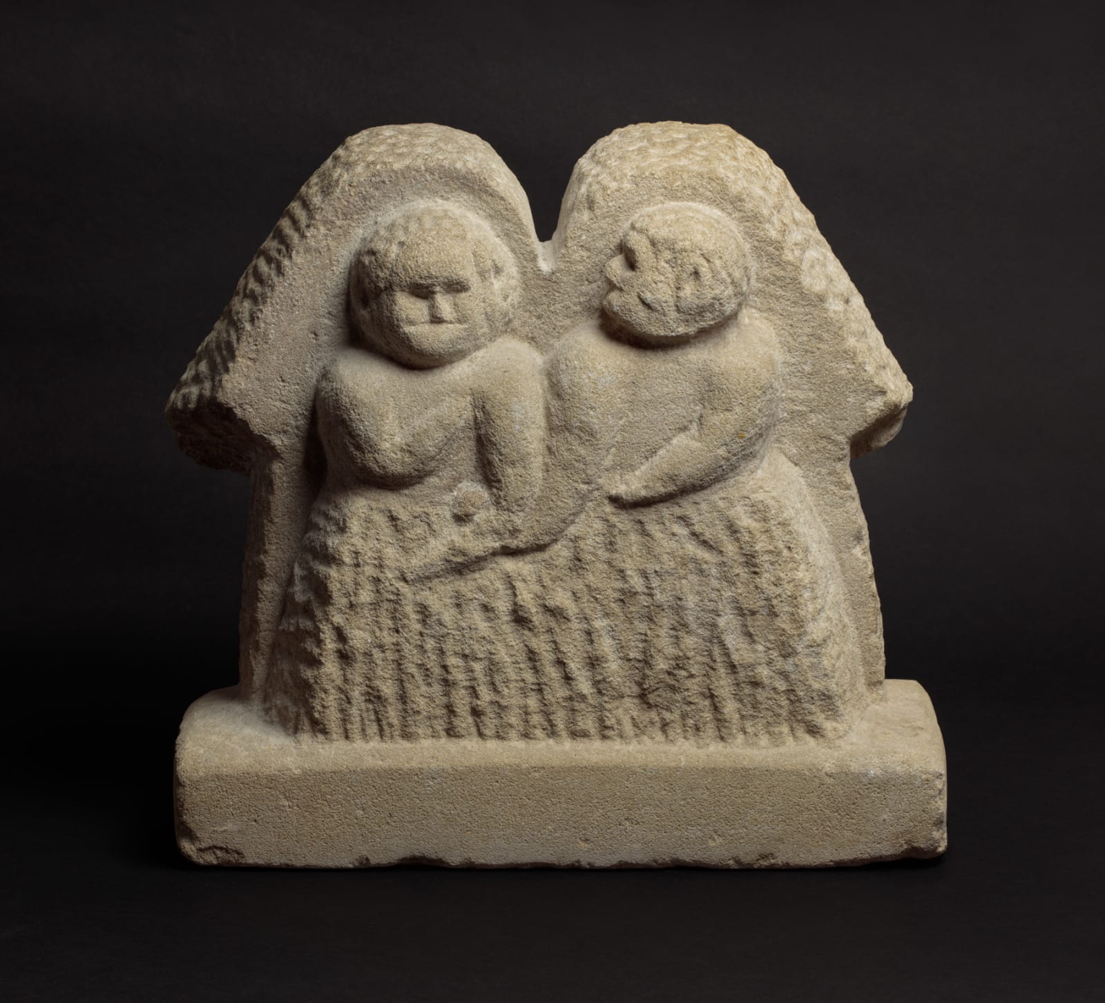 William Edmondson, Untitled (Adam & Eve), c. 1935-37