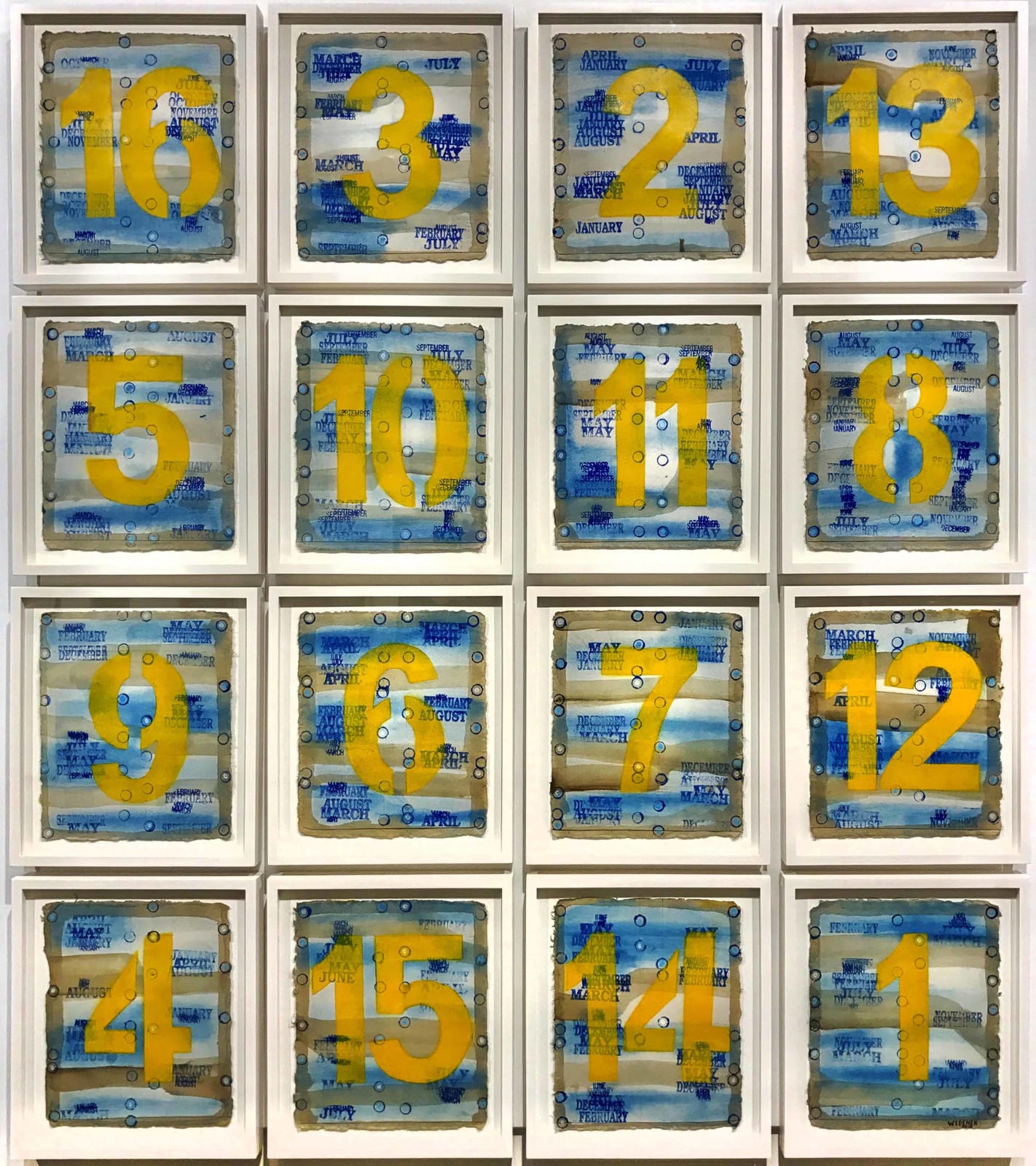 George Widener, Magic Squares, 2016