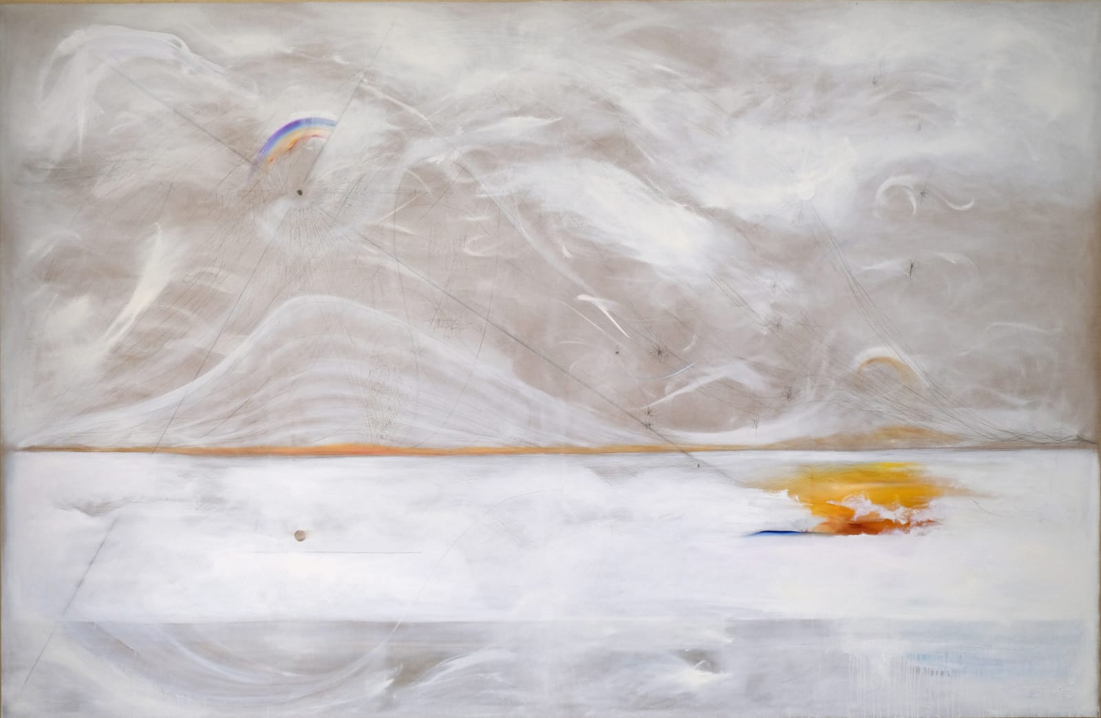 Richard Höglund, Phaethon's fall seen from a great distance (History Painting IV) , 2016-2022