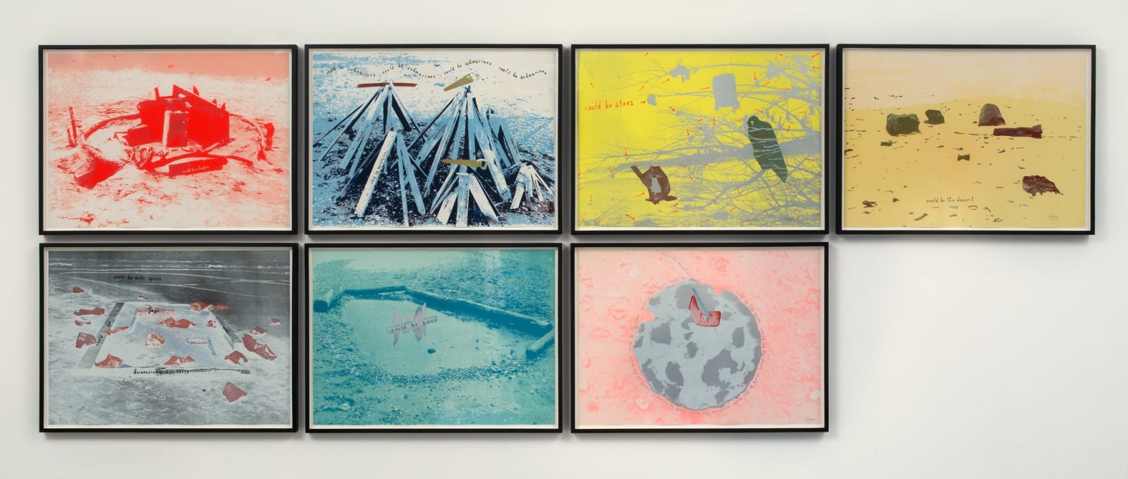 Robert FILLIOU, 7 Childlike Uses of Warlike Material: A Contribution to the Art of Peace (Ein Beitrag zur Kunst des Friedens), 1971