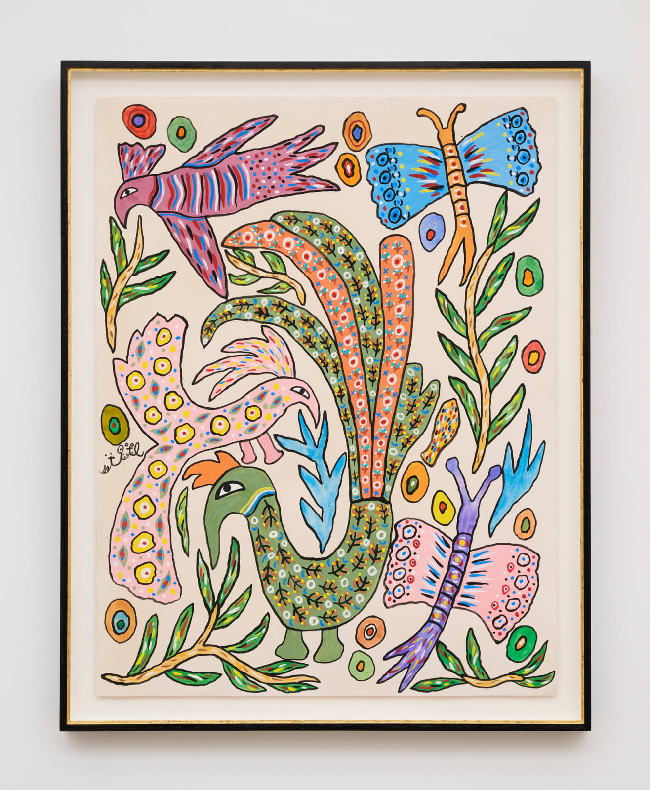 BAYA, Farfalle e pavoni [Butterflies and peacocks], 1980