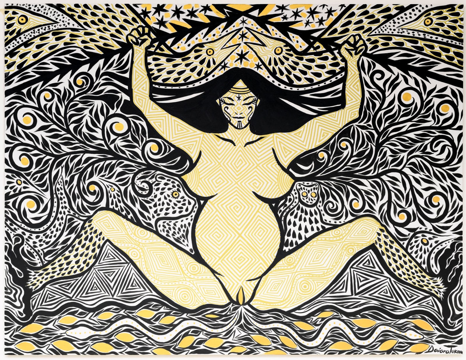 Daiara TUKANO, Ohpeko Pati - world of the sacred waters of the Grand Mother of the universe, 2023