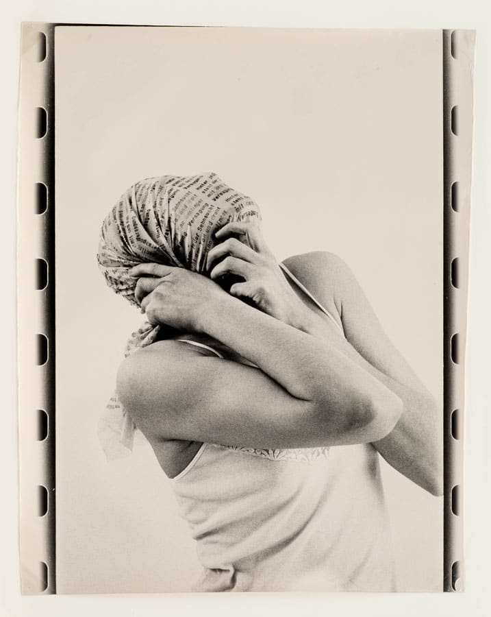 Renate BERTLMANN, Hinter jeder Sehnsucht steht der Tod [Behind Each Longing Death], 1982