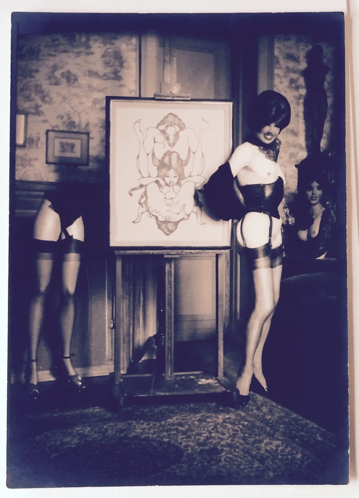 Pierre MOLINIER, Autoportrait [Self-portrait], 1960 c