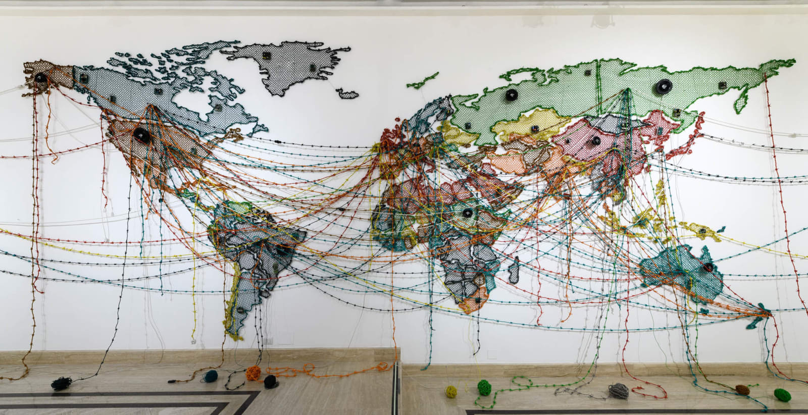 Reena Saini KALLAT, Woven Chronicle, 2022