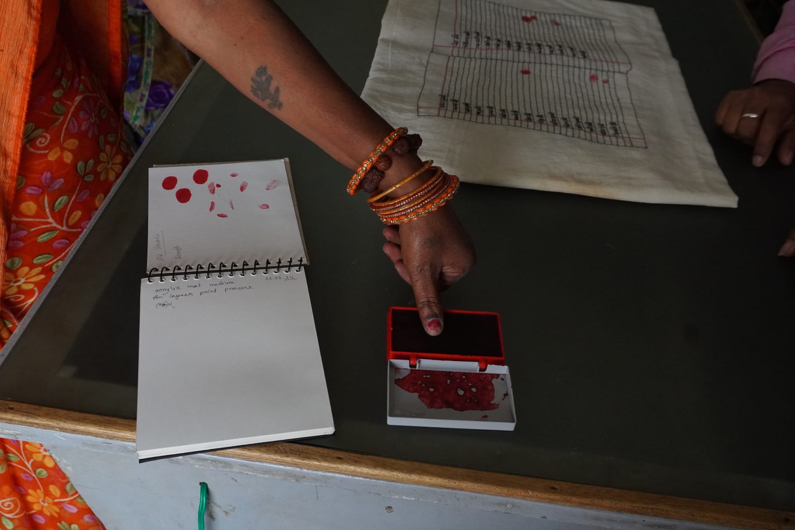 Moumita BASAK, Thumbprint, 2024
