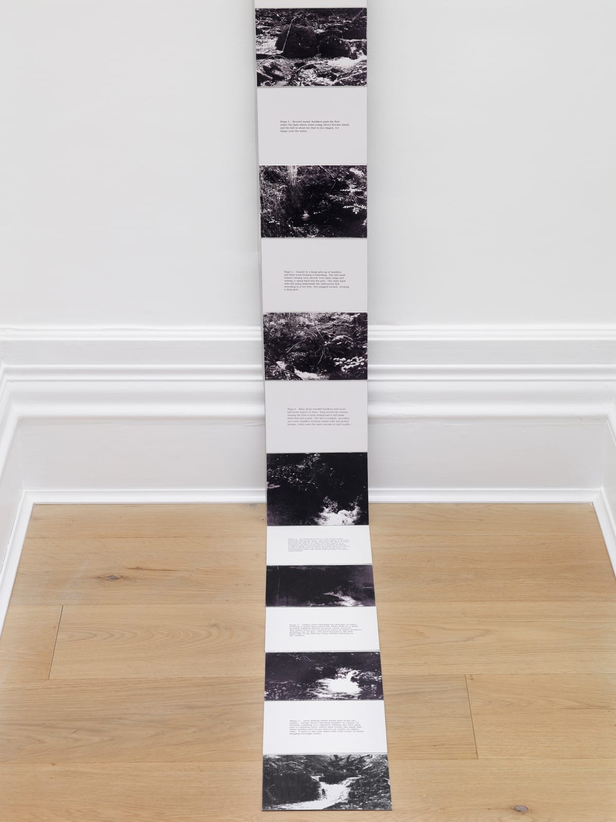 Marie YATES, Waterfall Working Islawr-dref, North Wales. 19th and 20th October 1975, 1975