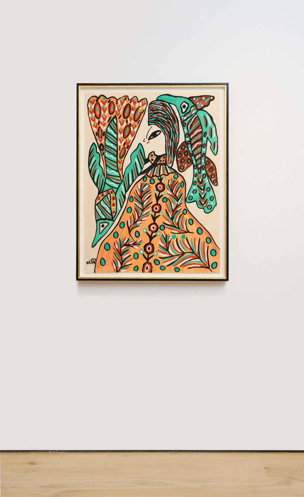 BAYA, Woman and fish, 1991