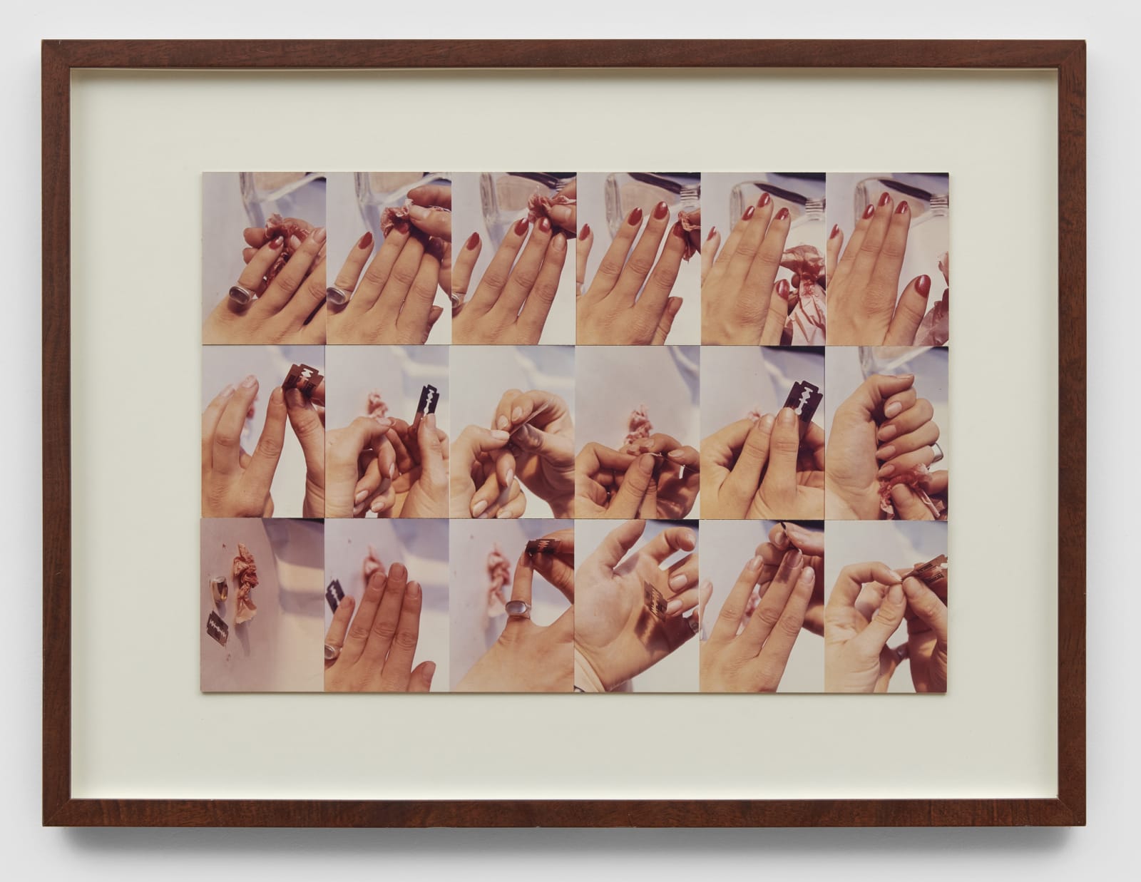 Alexis HUNTER, Approach to Fear II : Change Decisive Action, 1976