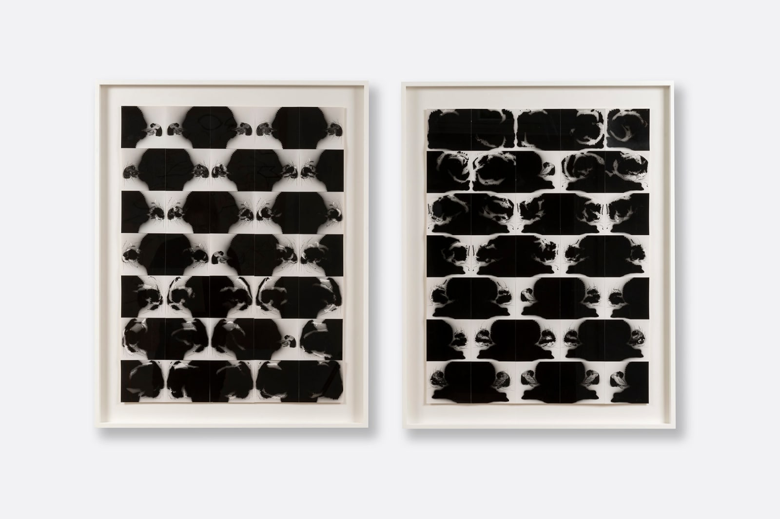 Annegret SOLTAU, Sich verlieren (to get lost) I + II, 1986