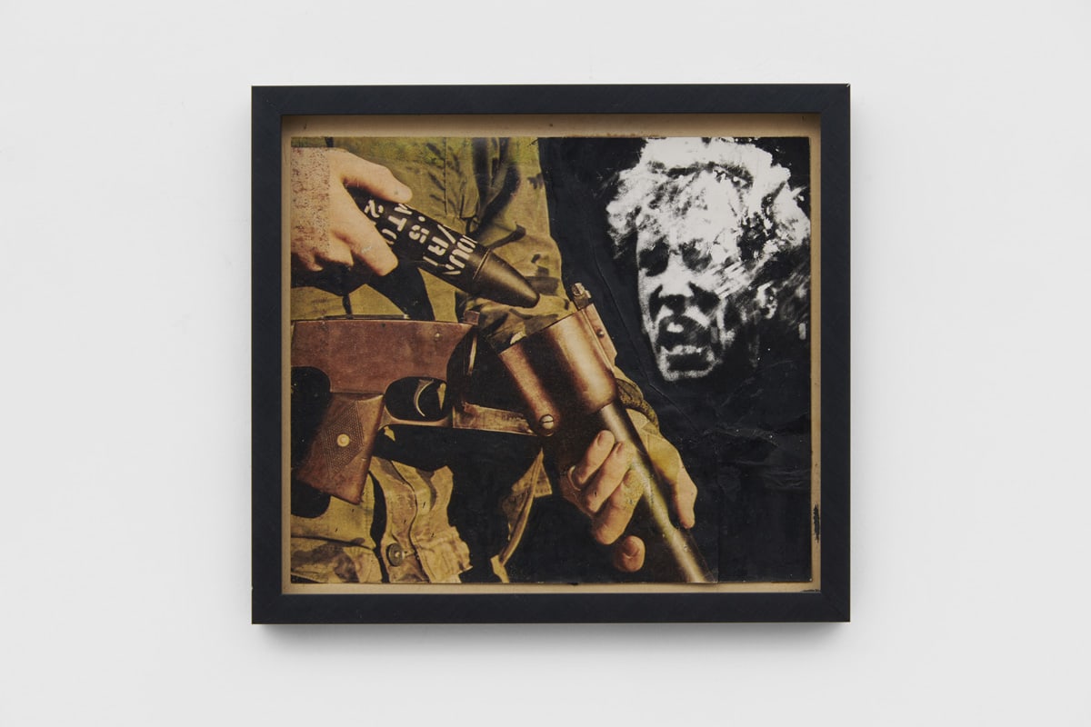 Peter KENNARD, Rubber Bullet, Northern Ireland, 1974