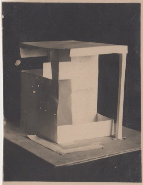 VKhUTEMAS [Workshop], Architectural Design, IV-5-33, 1920s