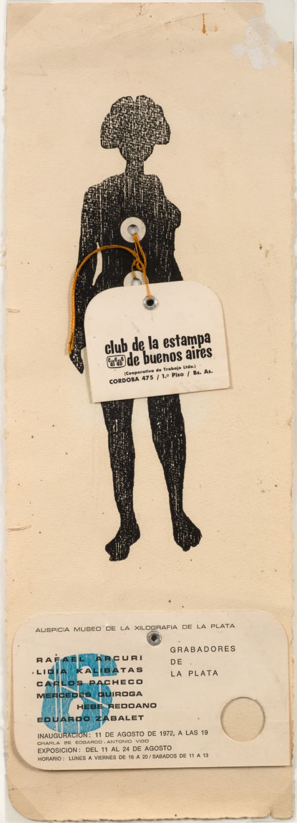 Edgardo Antonio VIGO, Grabadores de La Plata [Engravers of La Plata], 1972